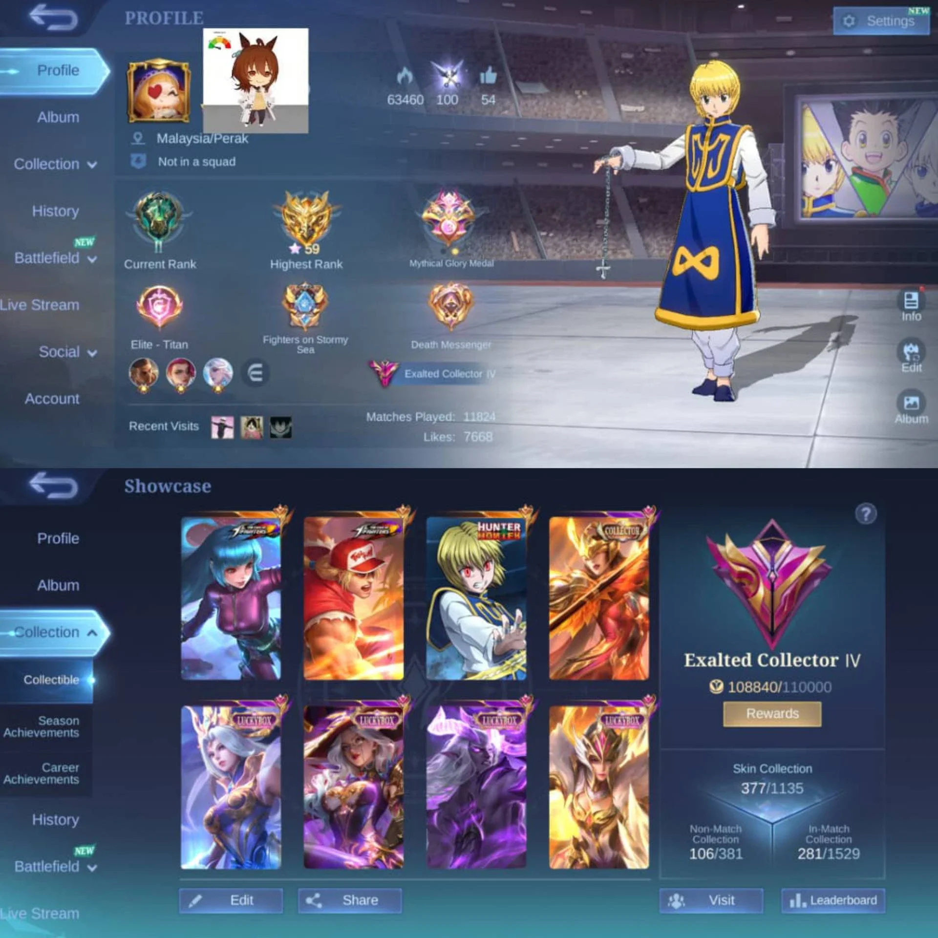 KOF PAQUITO AURORA KARINA, HXH JULIAN, CC PHARSA NATALIA