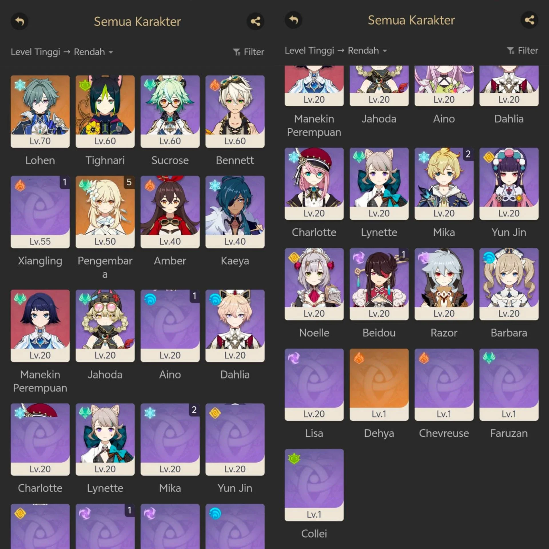 AKUN LOHEN (AR 41, SERVER ASIA)