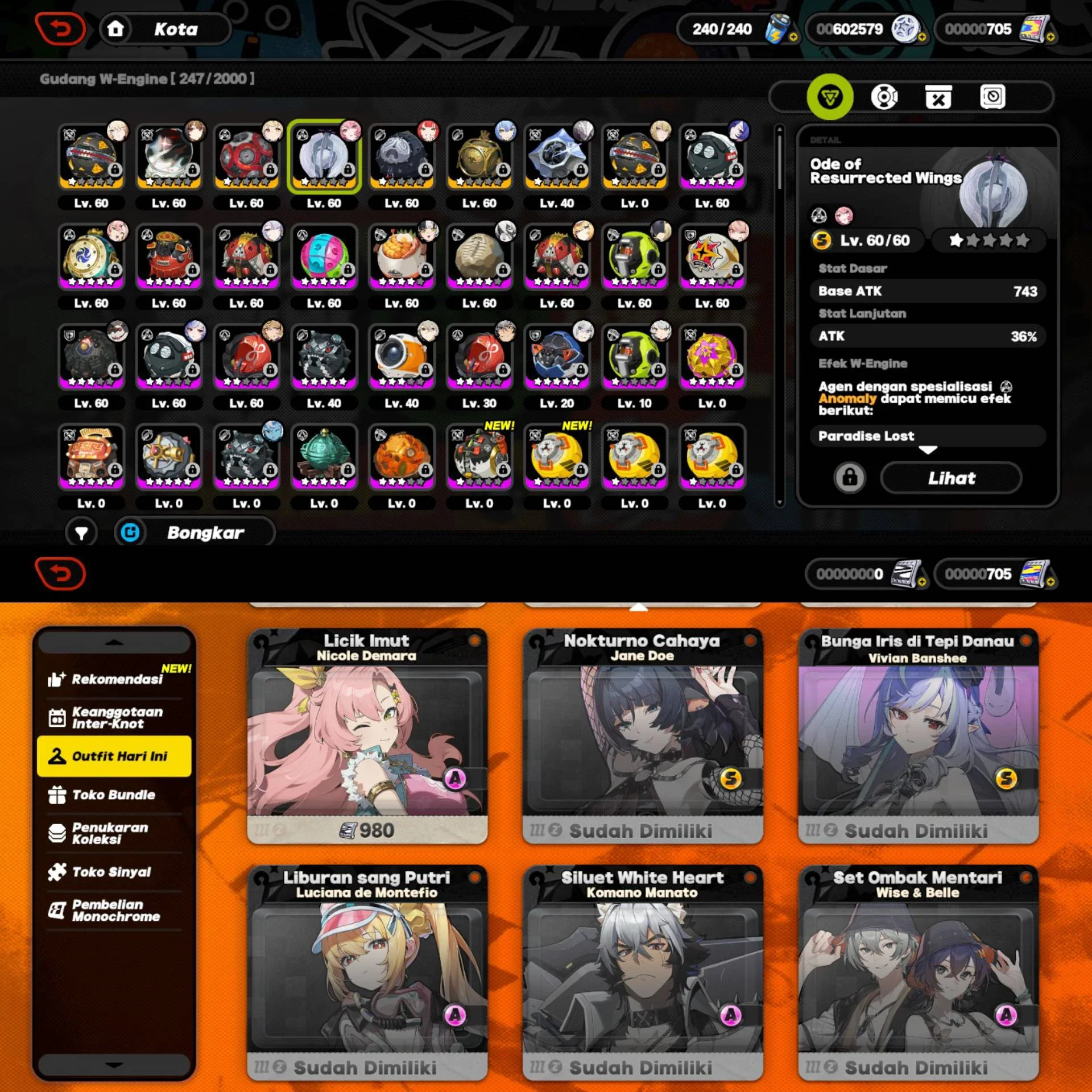 ZZZ + BONUS GENSHIN GACOR