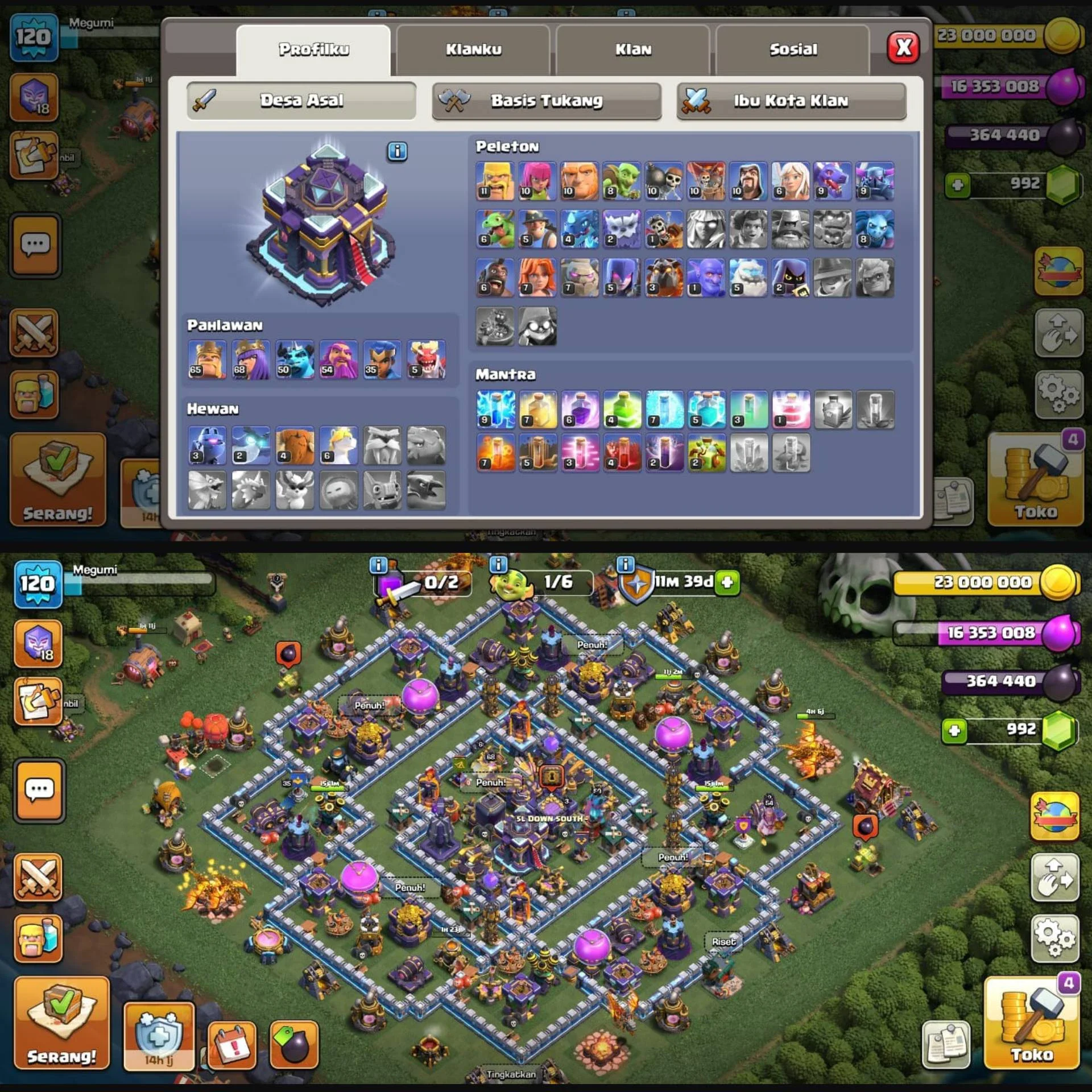 CLASH OF CLANSH