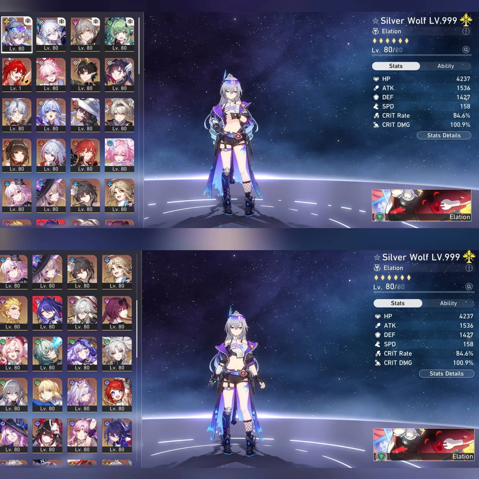 1 USERNAME 2 AKUN ENDGAME (HSR+ZZZ)