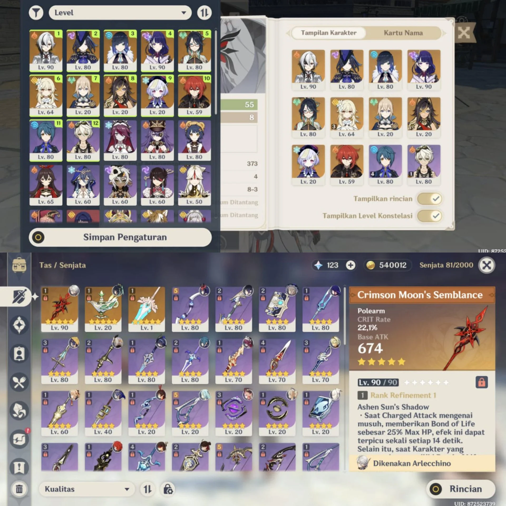 ARLECCHINO SIGNATURE & CHAR LIMITED LAINYA