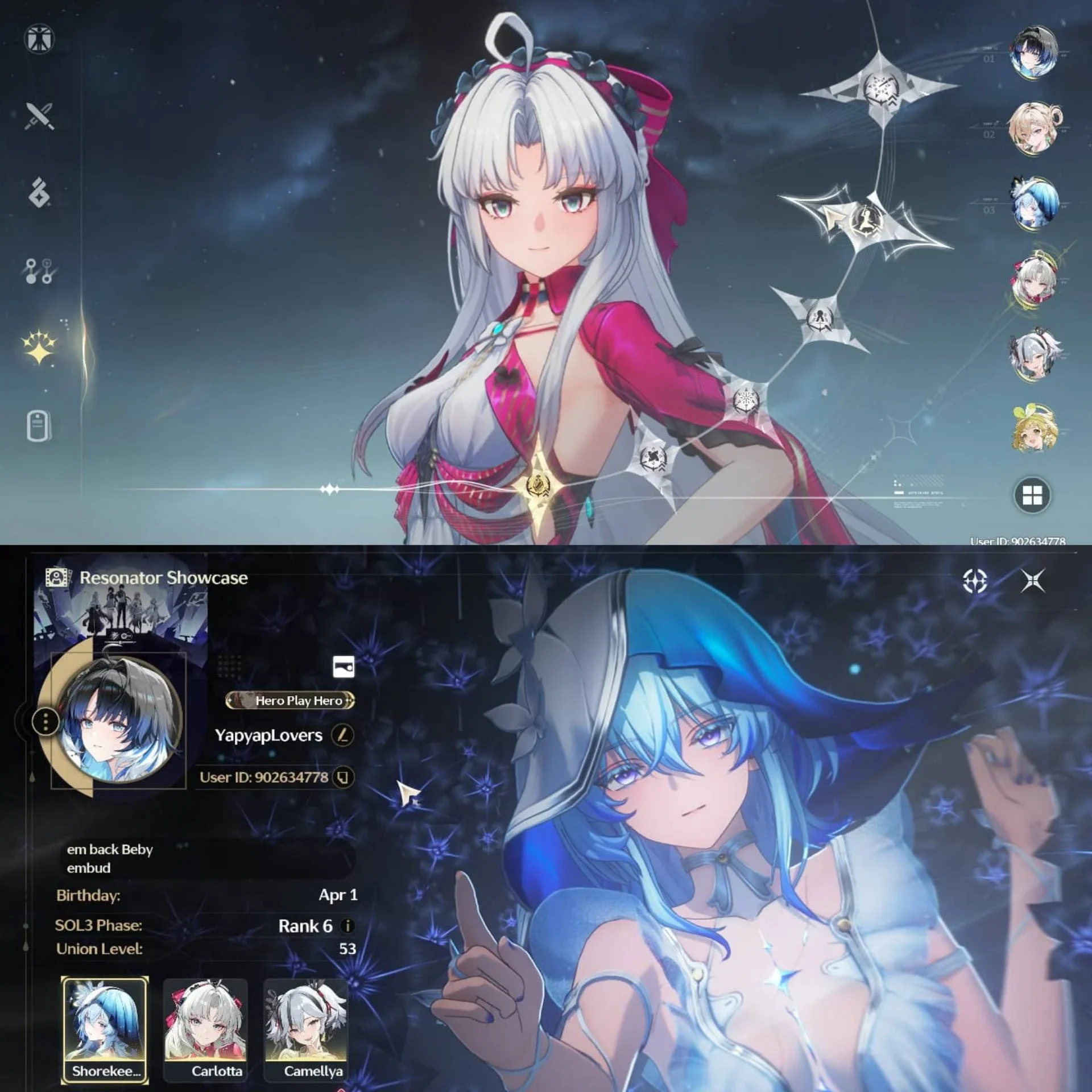 YANGYANG SIGN + CARLOTTA RC1