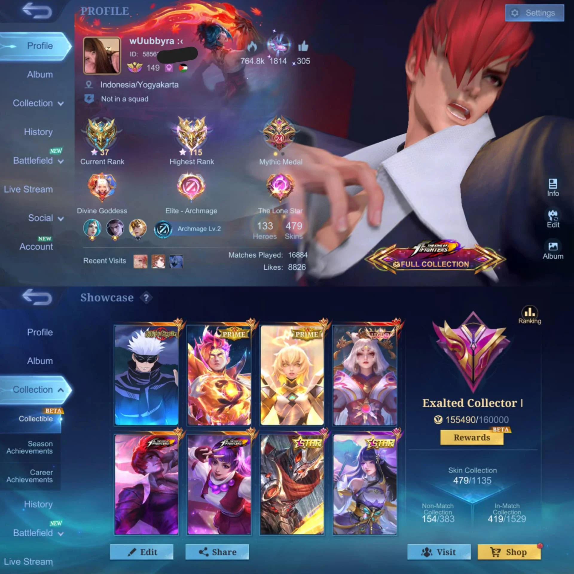 AKUN GOLDLINE EX TOP GLOBAL