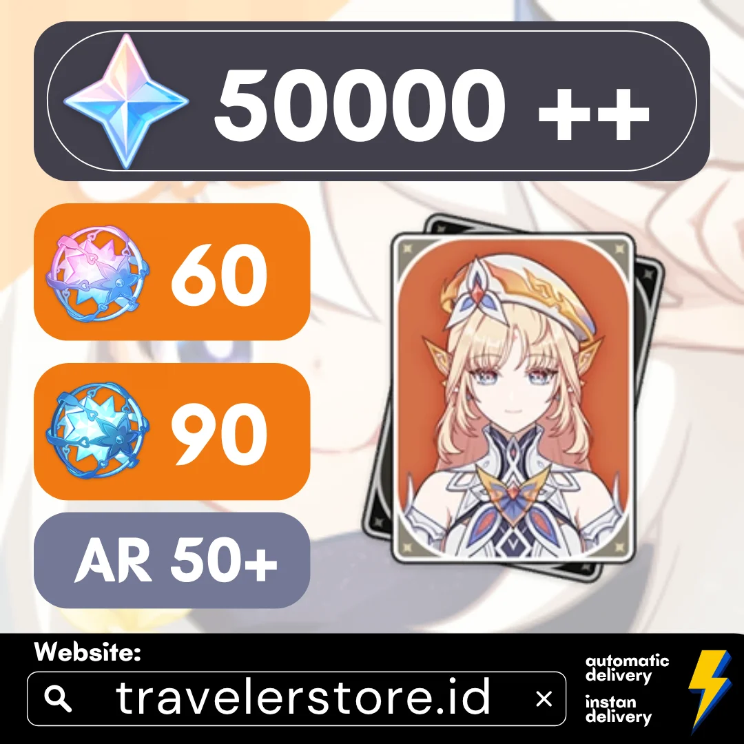 Nicole + 50000 Primogems Asia