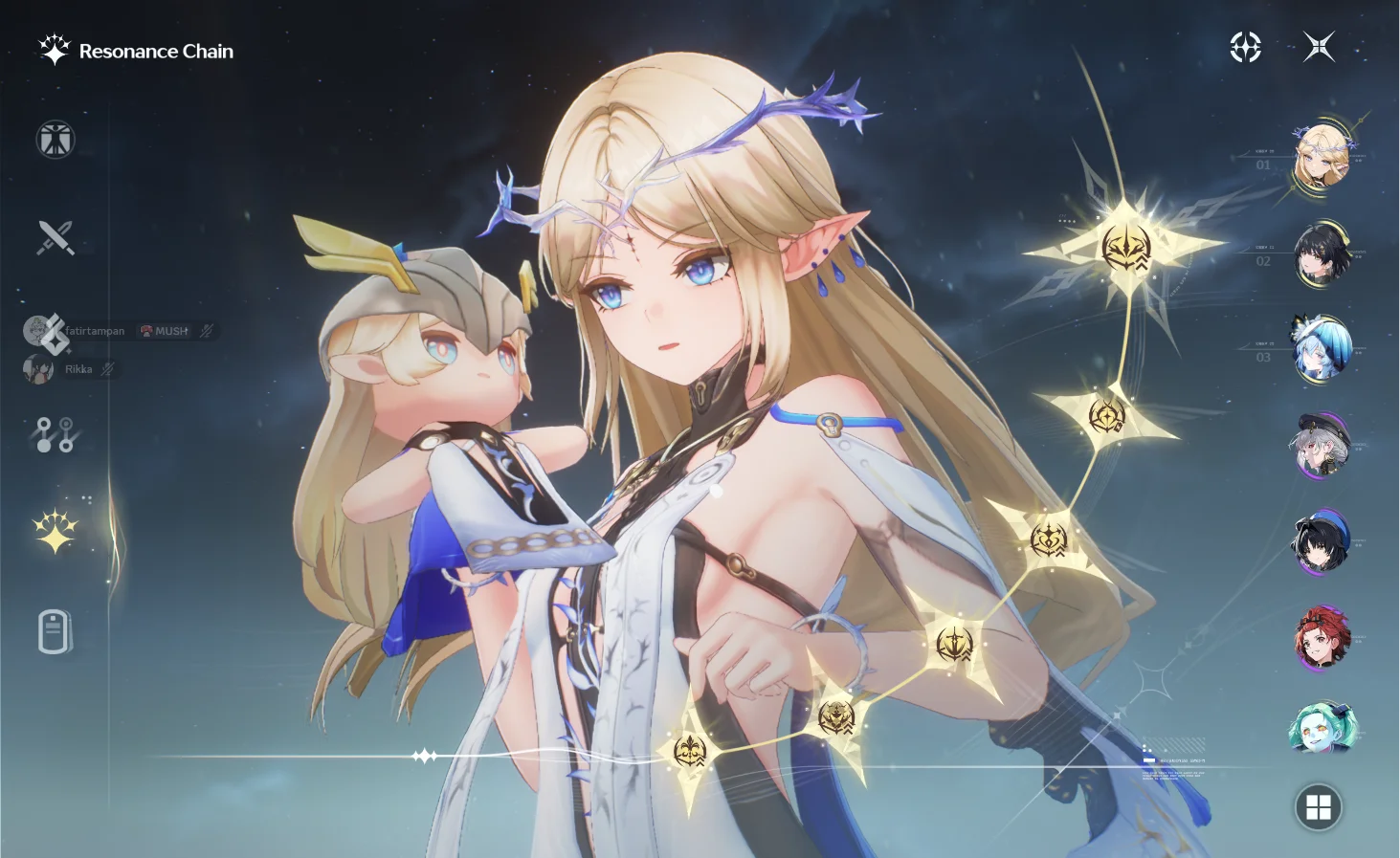 SEA | Cartethyia C6 + Signature, Shorekeeper, Rebecca | WW-014