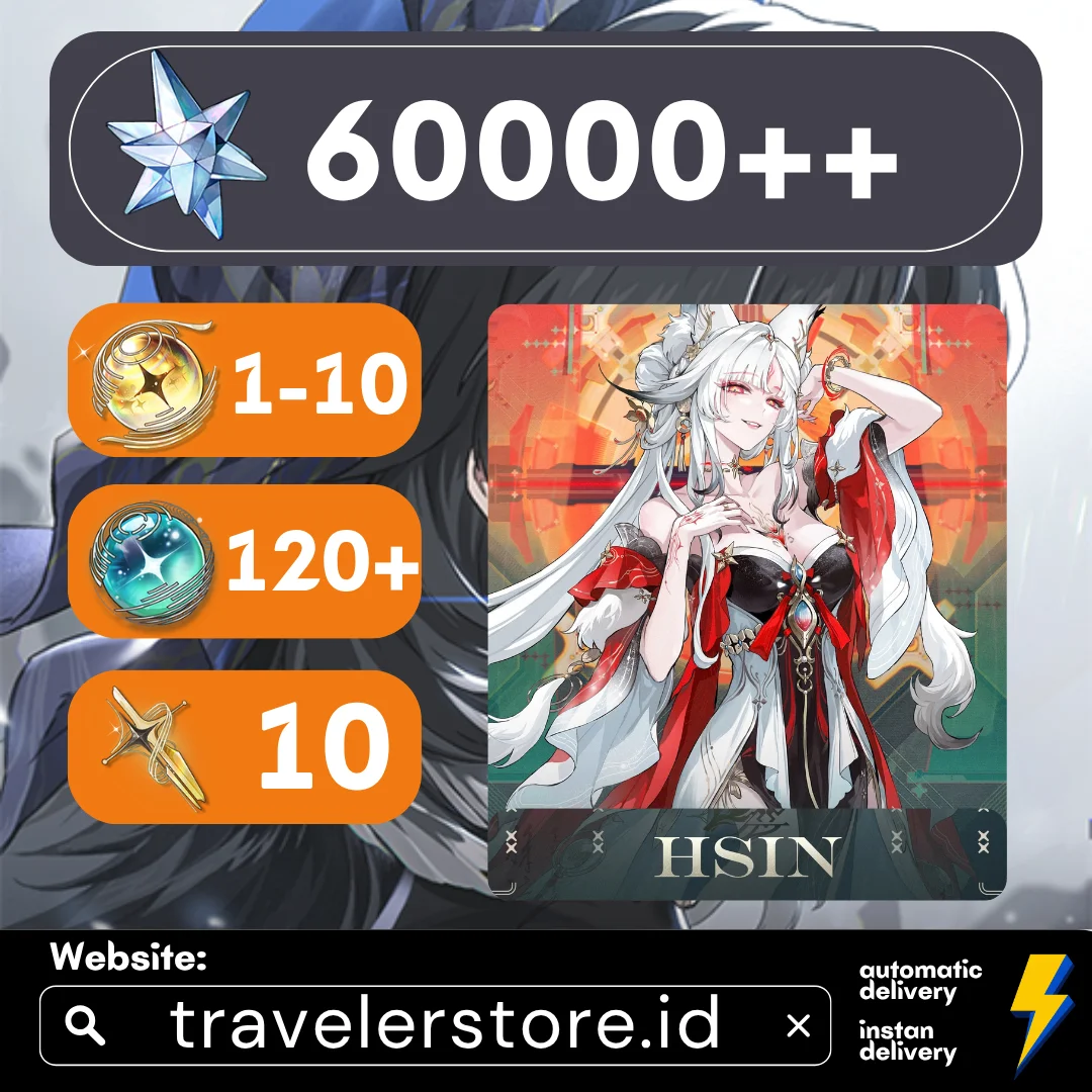 Hsin Sign + 60000 Astrite SEA All Unset