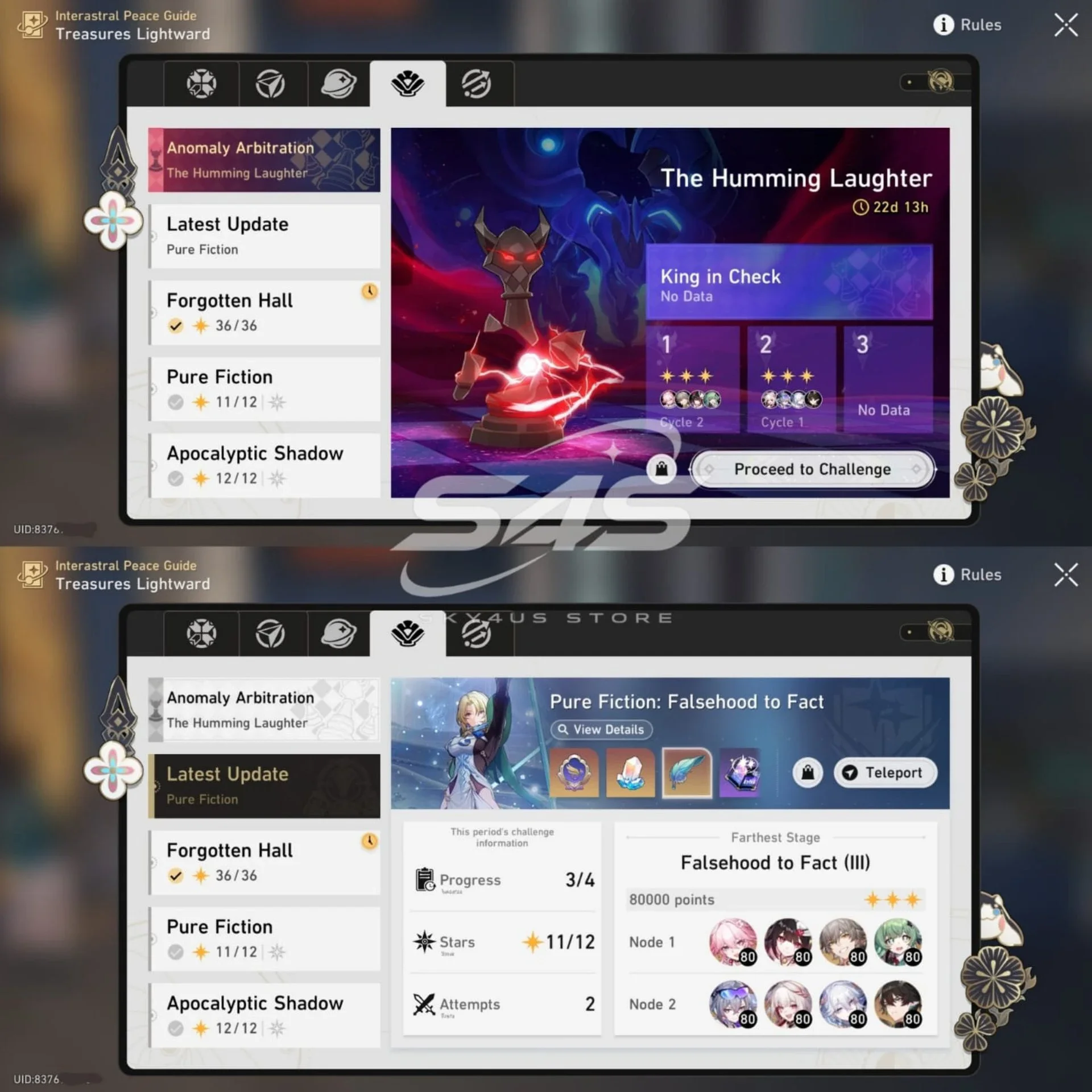 ALL ELATION E1S1 + MBLADE, HOHO E1, ARCHER + SPARKLE + 85 GOLD TIKET