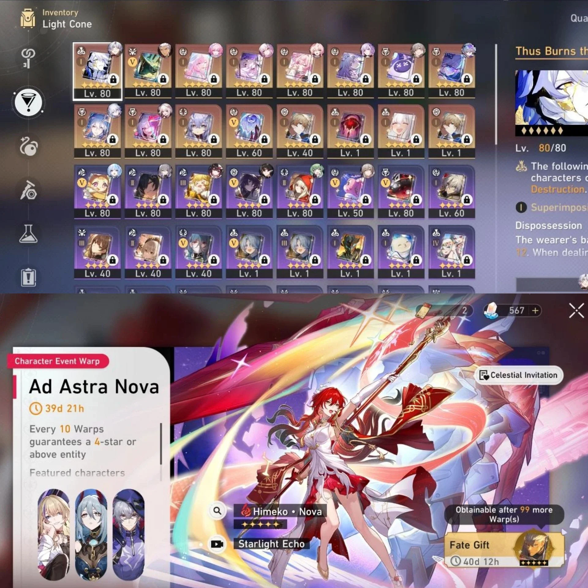 FULL REMEM ALL SIGN (CASTO OUTFIT, CYRENE E2, HYACINE E1) + FULL TEAM SW999 ALL SIGN, PHAINON SIGN+CERYDRA, RATE ON.