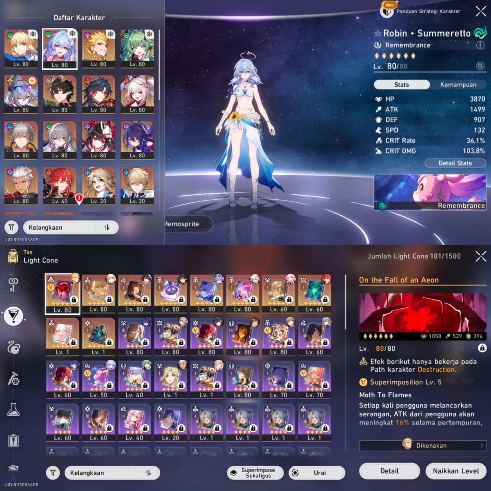 PREM GILI & TIM SW999 BISA GACHA RATE ON