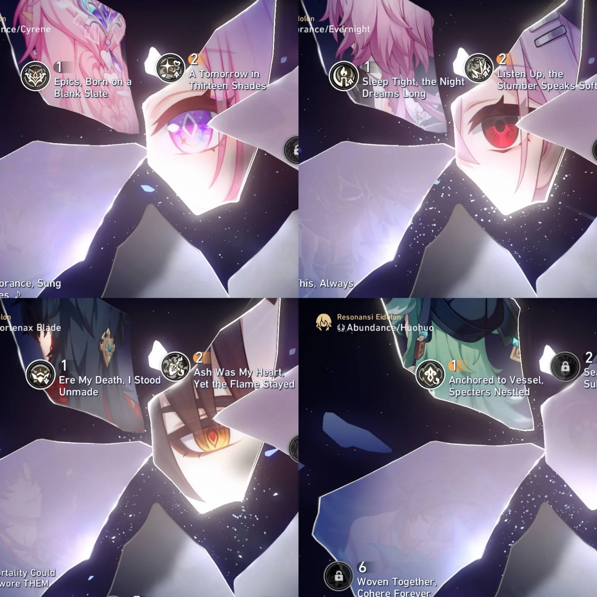 PREMIUM EIDOLON REMEM (ALL UNSET)