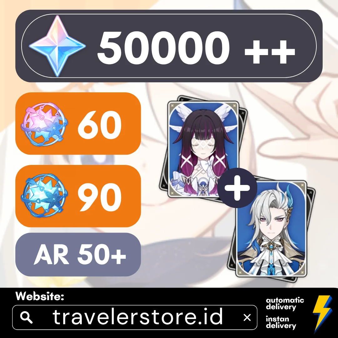 Neuvillette Columbina + 50000 Primogems
