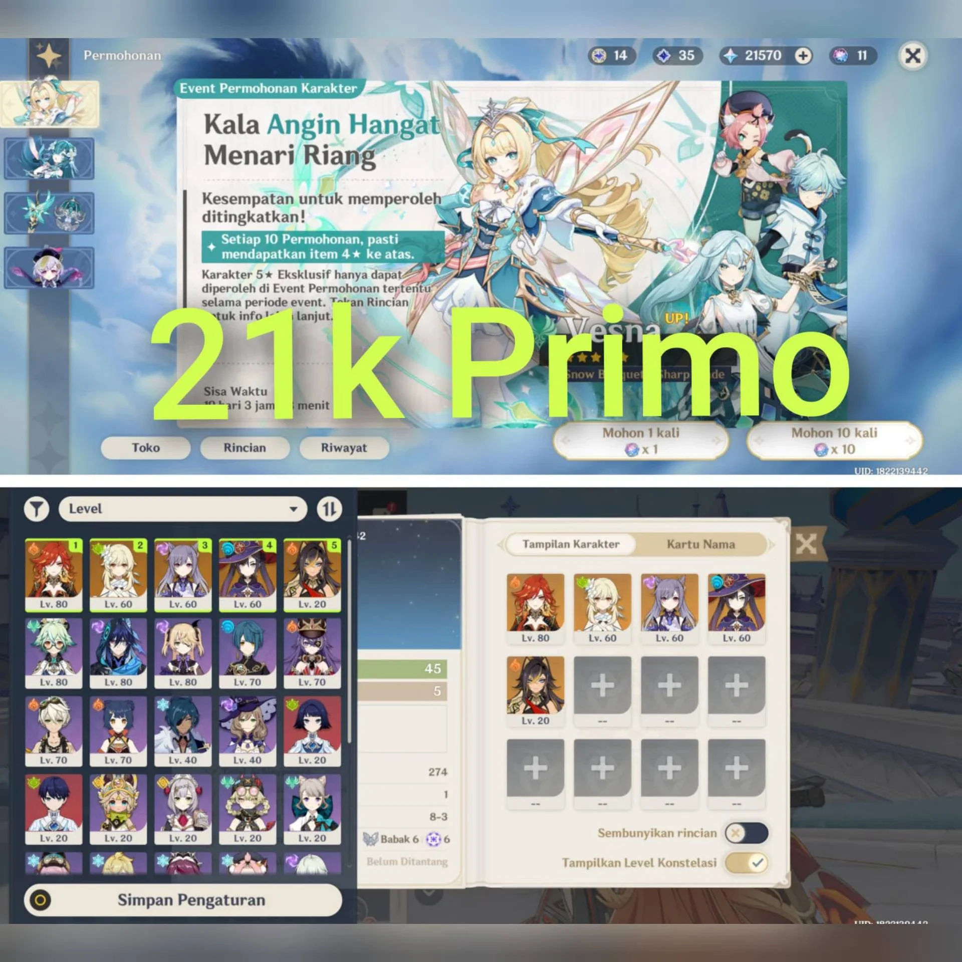 MAVUIKA + 21K PRIMO