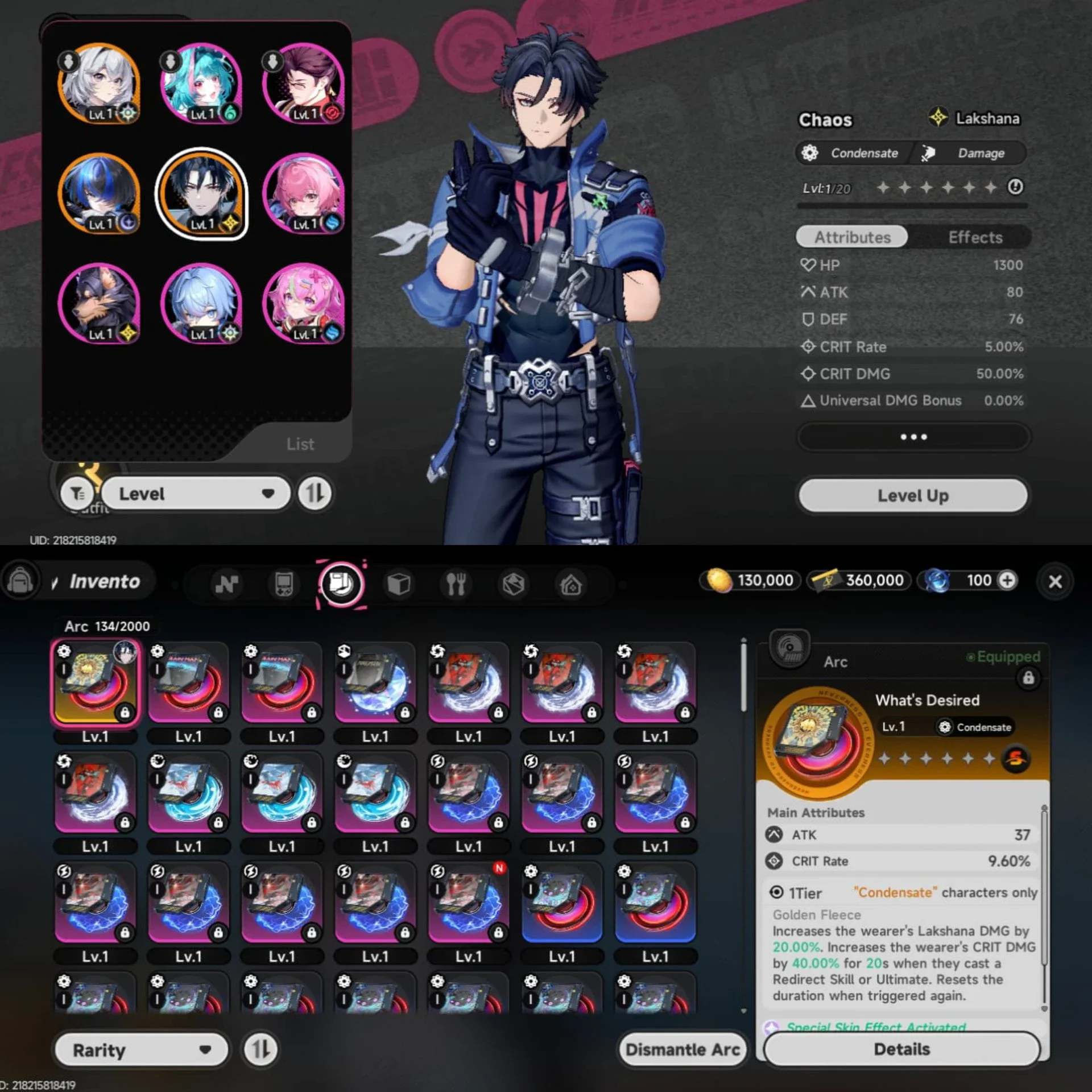 STARTER CHAOS + SIGN