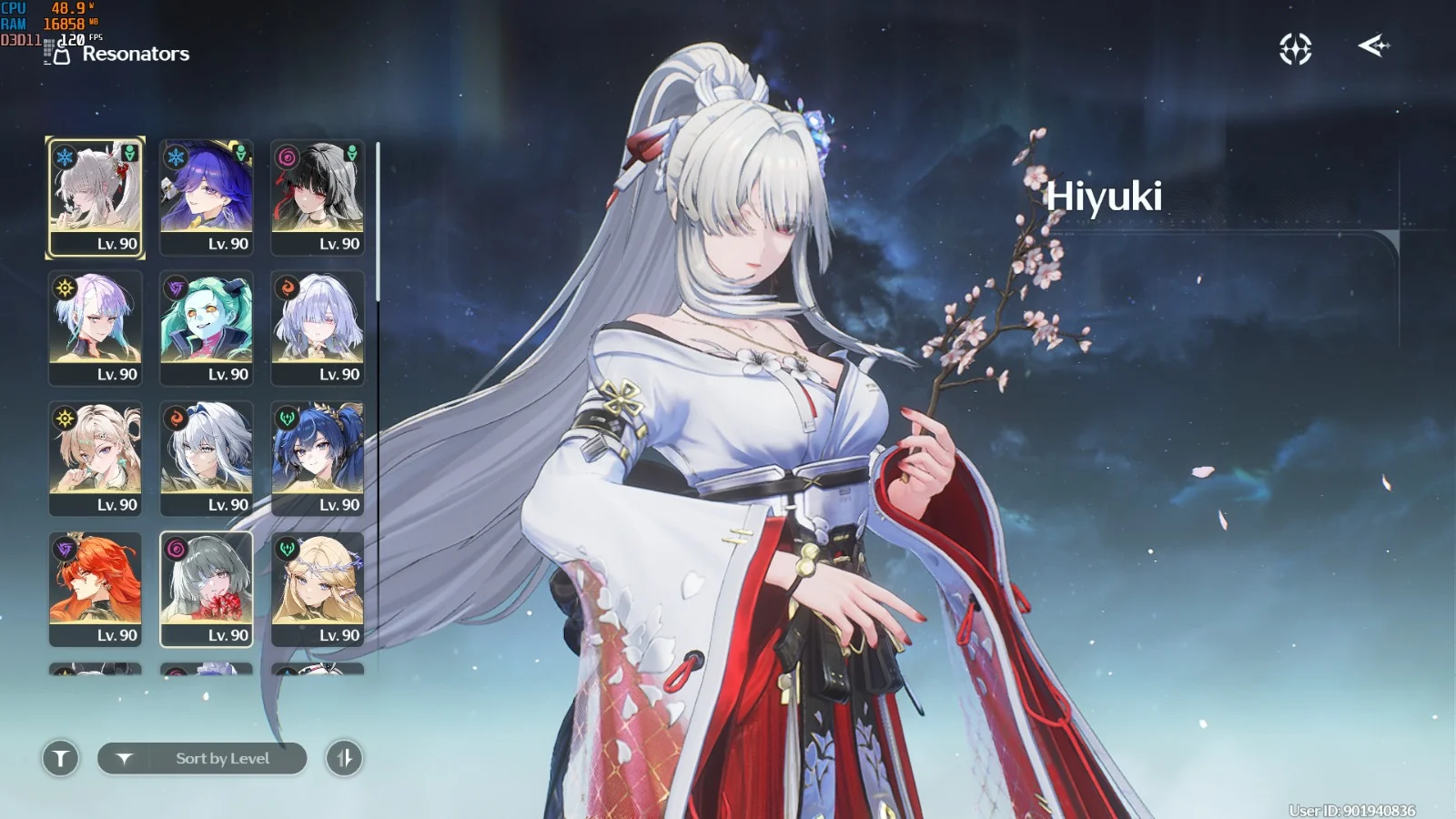 SEA | 62x 5★ (18x Sigs) | Lucy C2R1, Hiyuki R1, Mornye R1, Lynae R1, Chisa R1, Rebecca R1, Galbrena R1 + more | 2x Skin | TTP-03