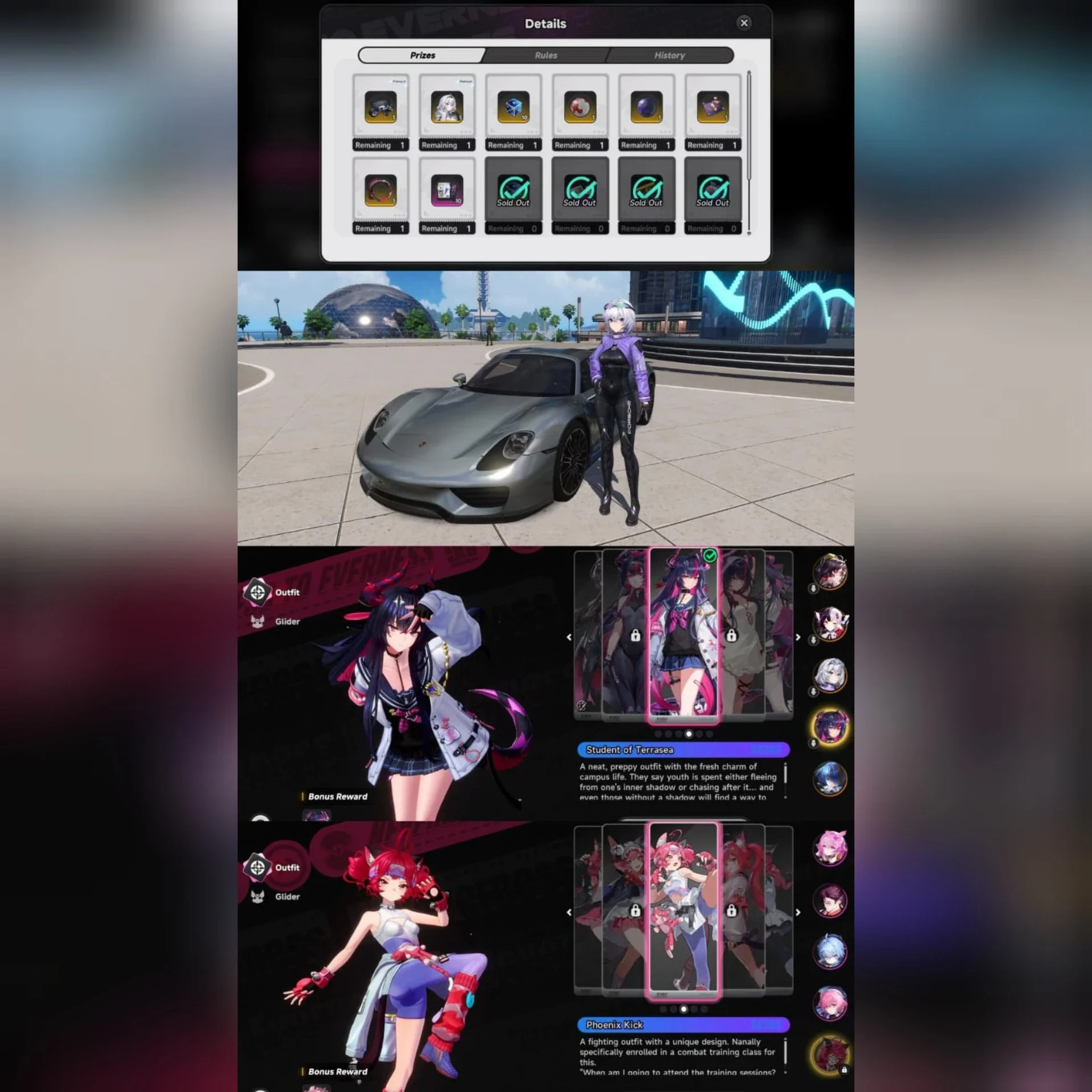 LACRI & CHAOS & SHINKU PREMIUM & PORSCHE
