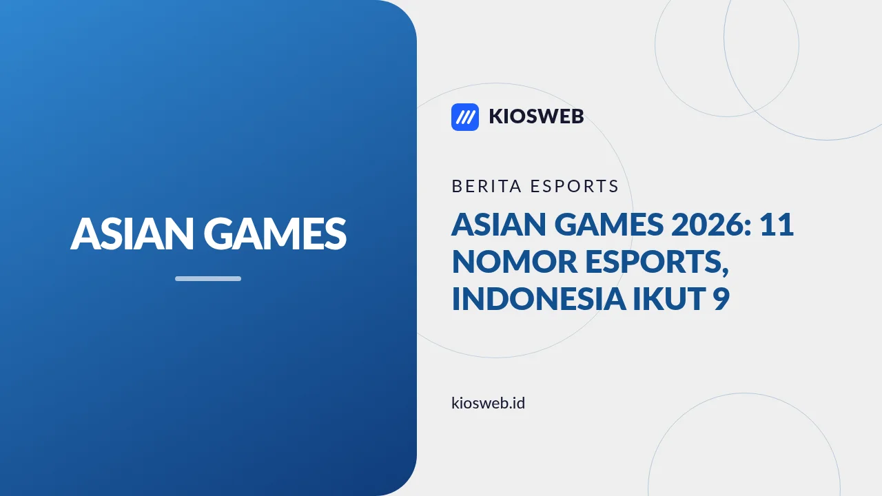 Asian Games 2026: 11 Nomor Esports, Indonesia Ikut 9