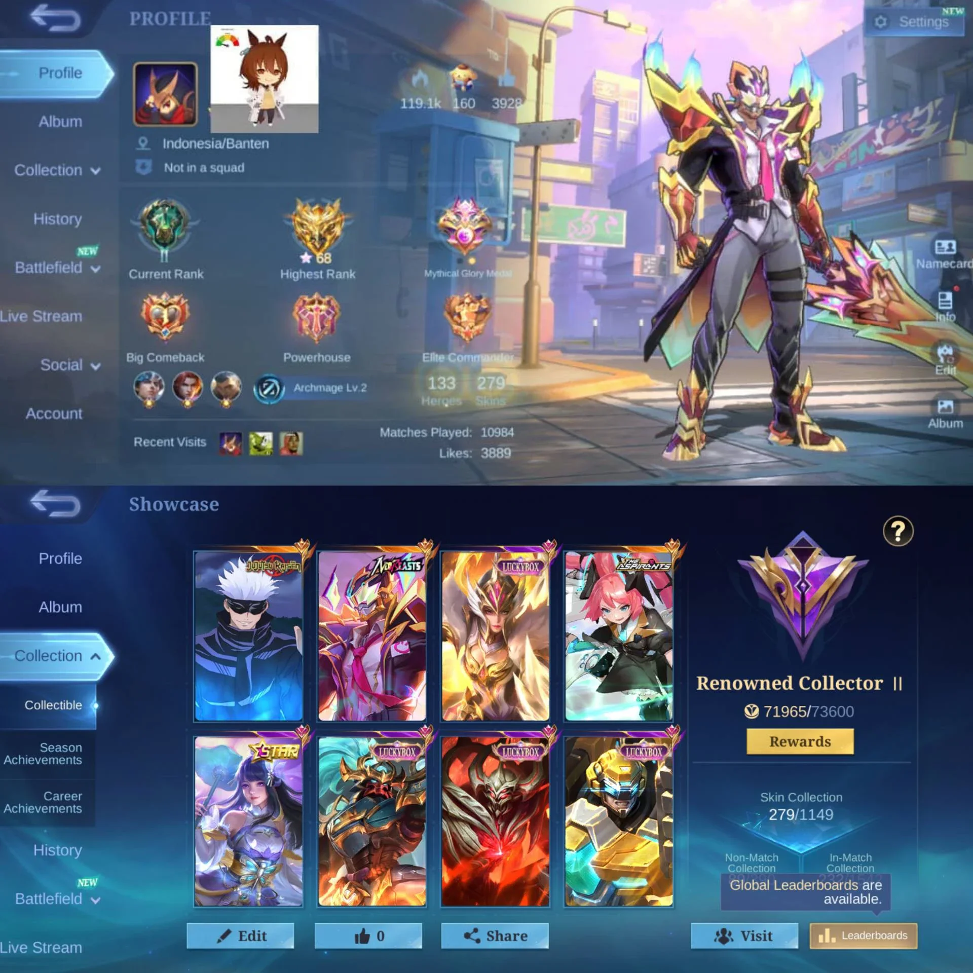 NEOBEAST FREDRIN, JJK XAVIER, ASPIRANT LAYLA