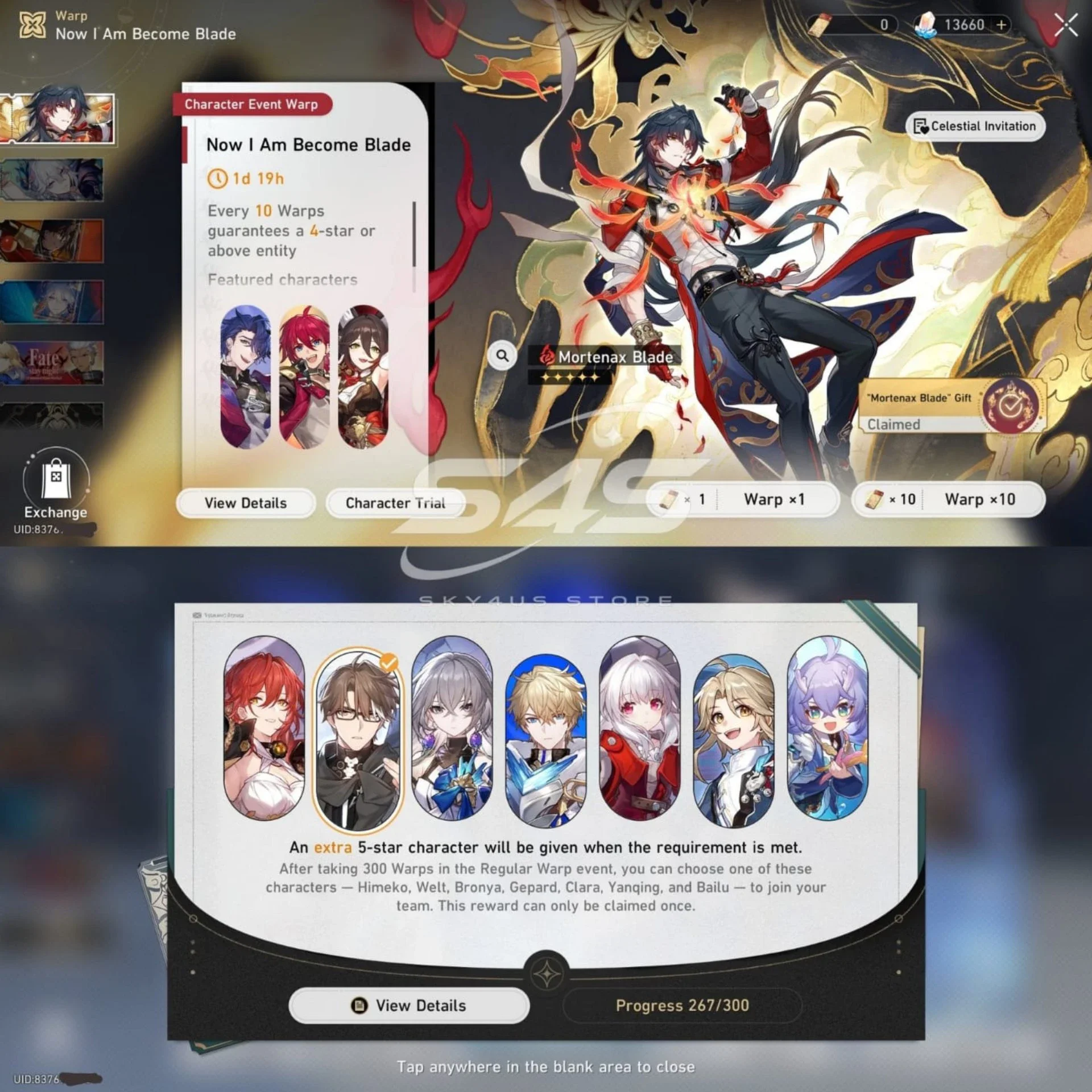 ALL ELATION E1S1 + MBLADE, HOHO E1, ARCHER + SPARKLE + 85 GOLD TIKET
