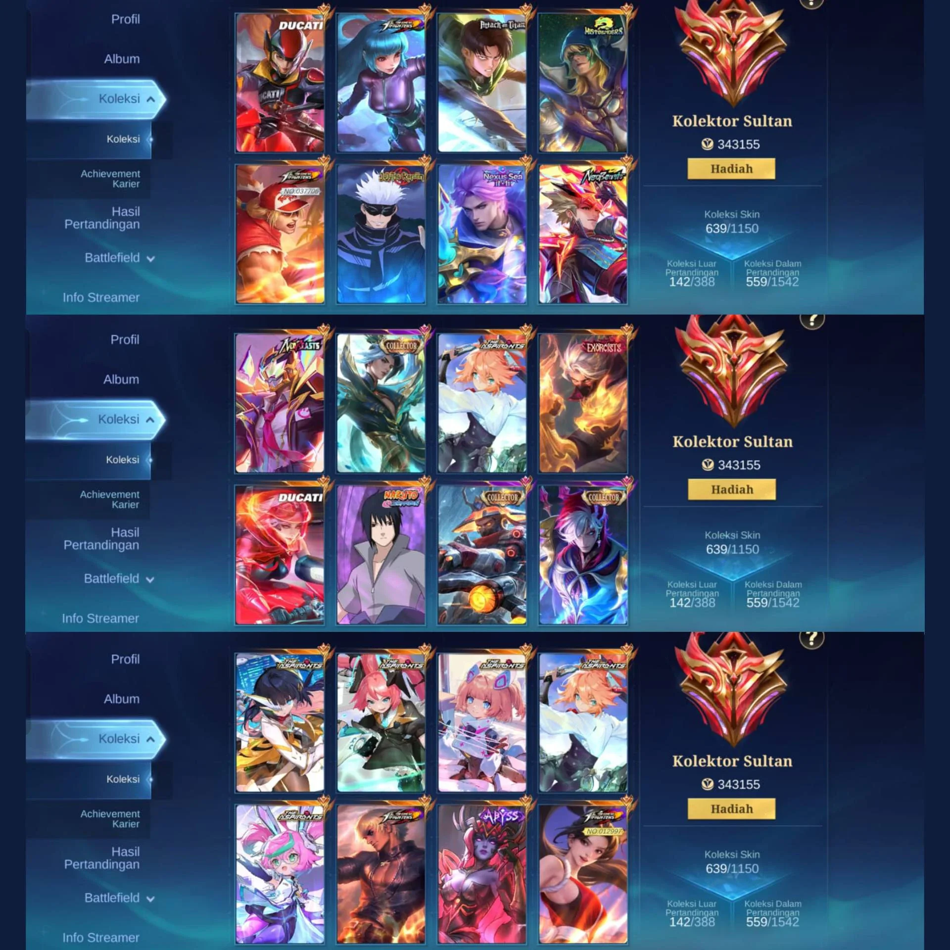 KOLJUR MEWAH USER ASSASSIN