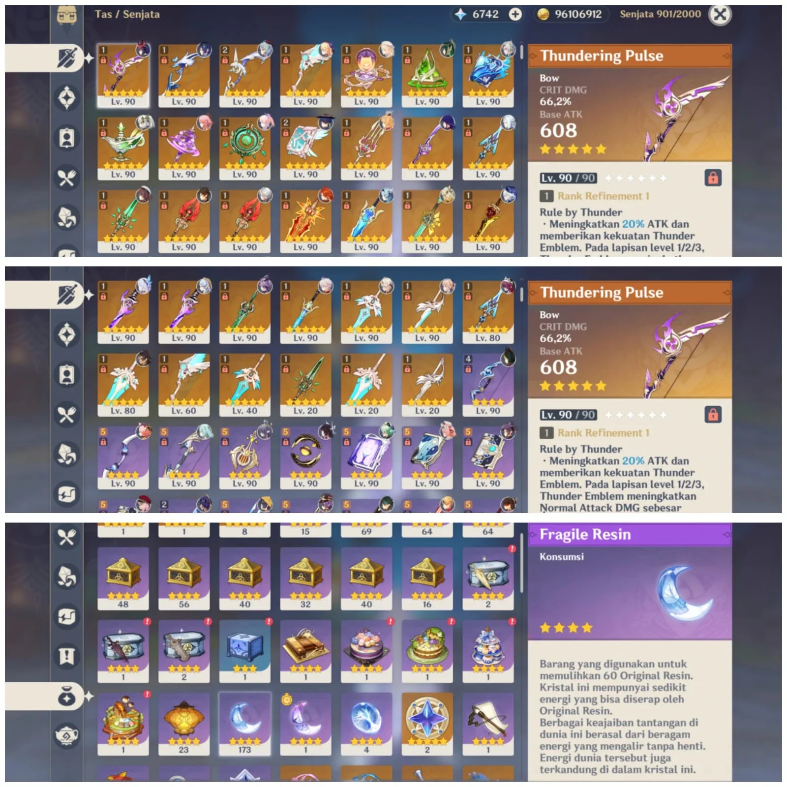 51 LIMIT INC KONSTELASI + 18 SIGNATURE + RESOURCE MELIMPAH