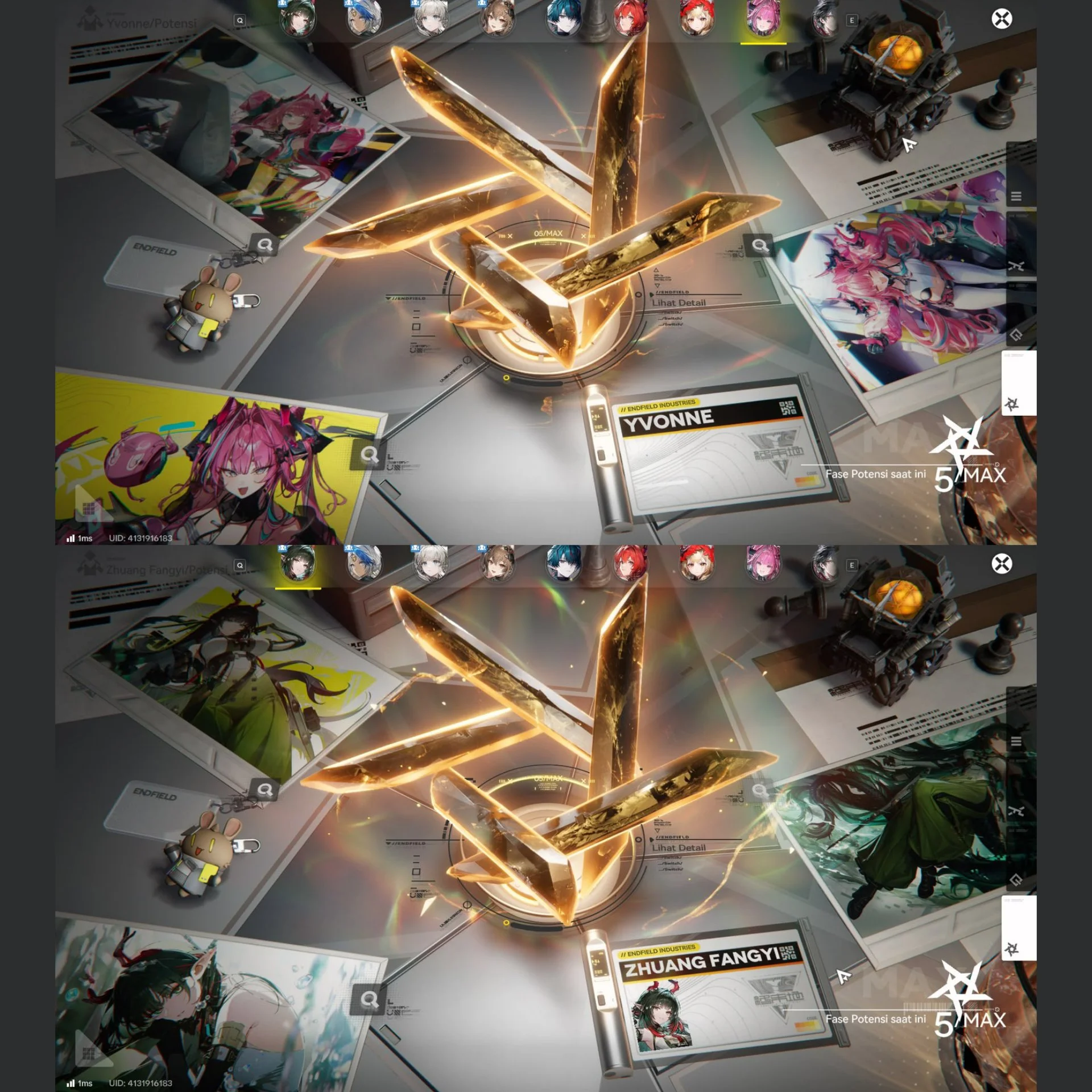 ASIA WHALE ACC | 7 LIMITED | ZHUANG FANGYI P5 S4 + YVONNE P5 S3 + ROSSI P1 S1 + GILBERT'S P1 S1 + CAMILLE S1 + YANGYANG S1