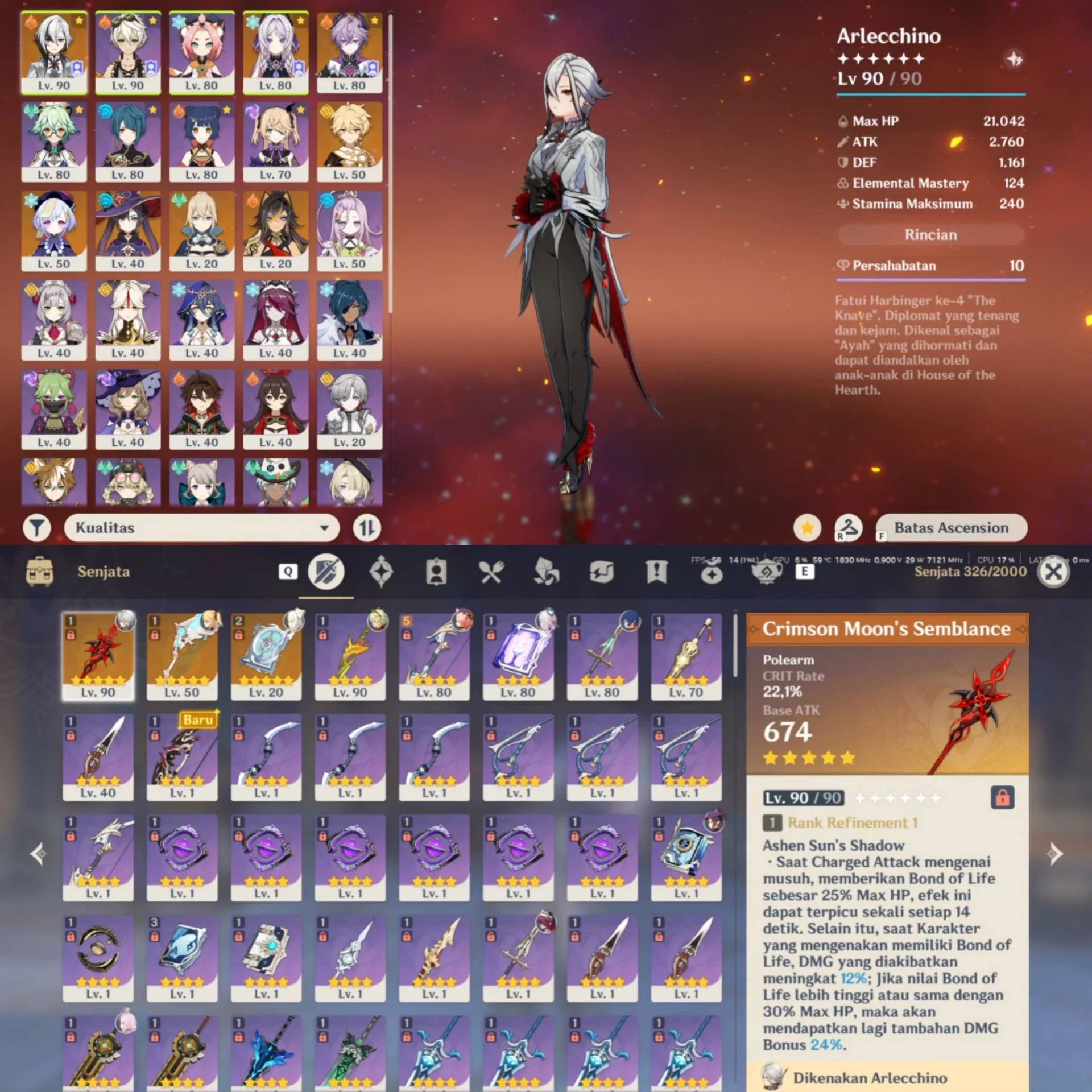 ARLECHINO WELL BUILD