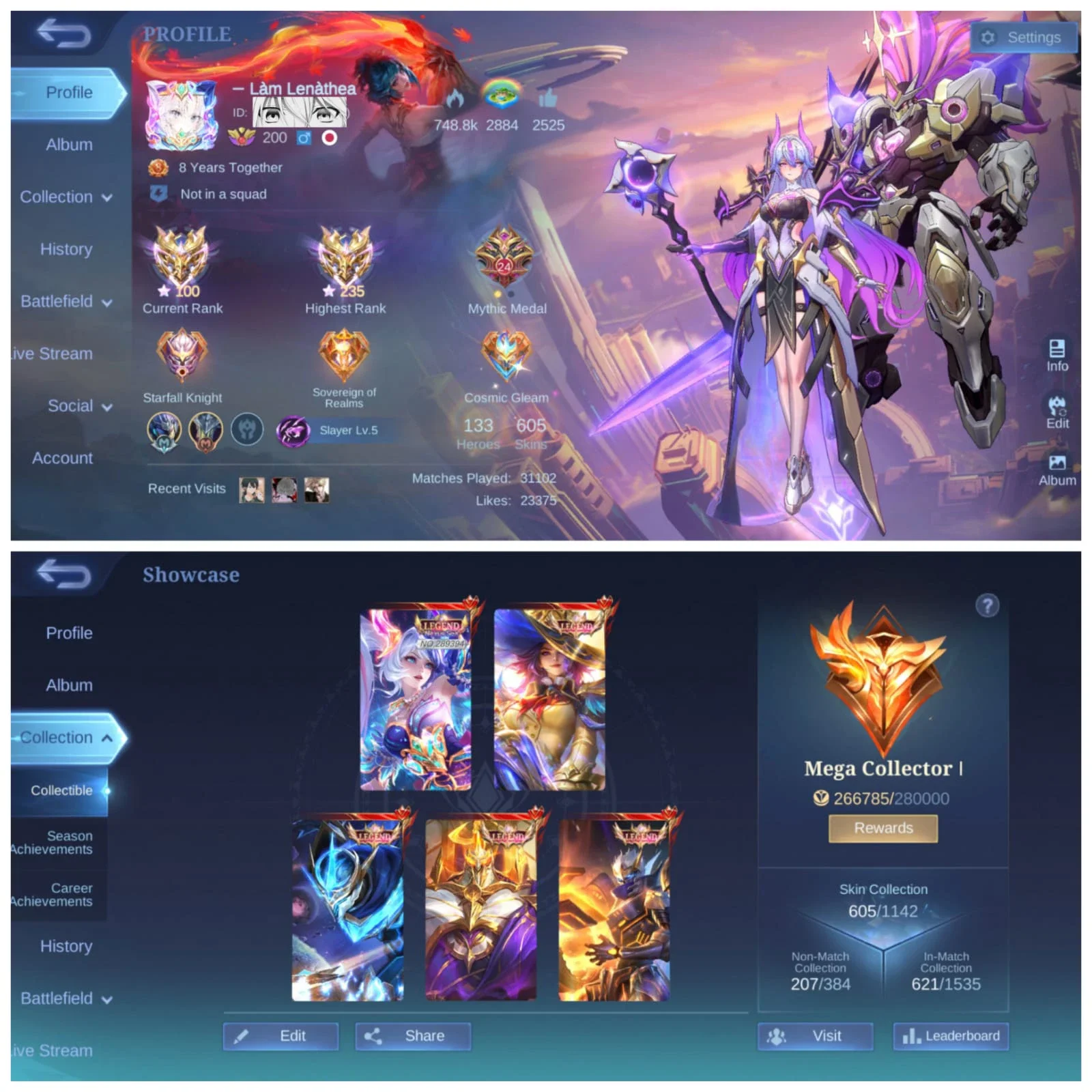 5 LEGEND, 5 ASPIRANT, 2 NARUTO COLLAB, JJK YIN, 6 CC