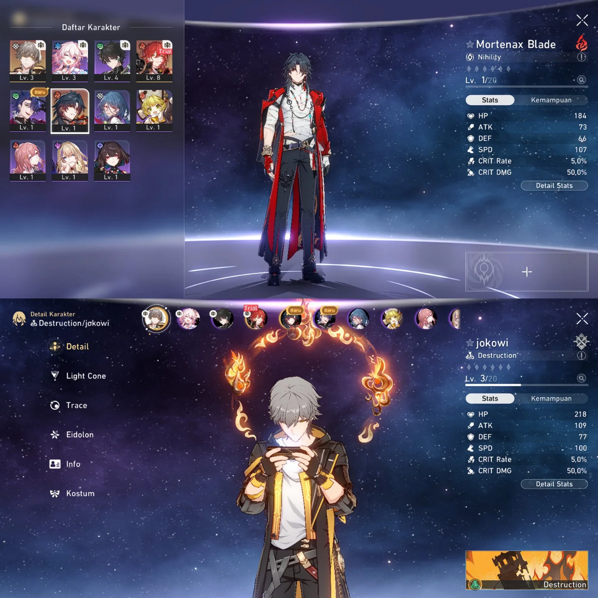STARTER MORTENAX BLADE
