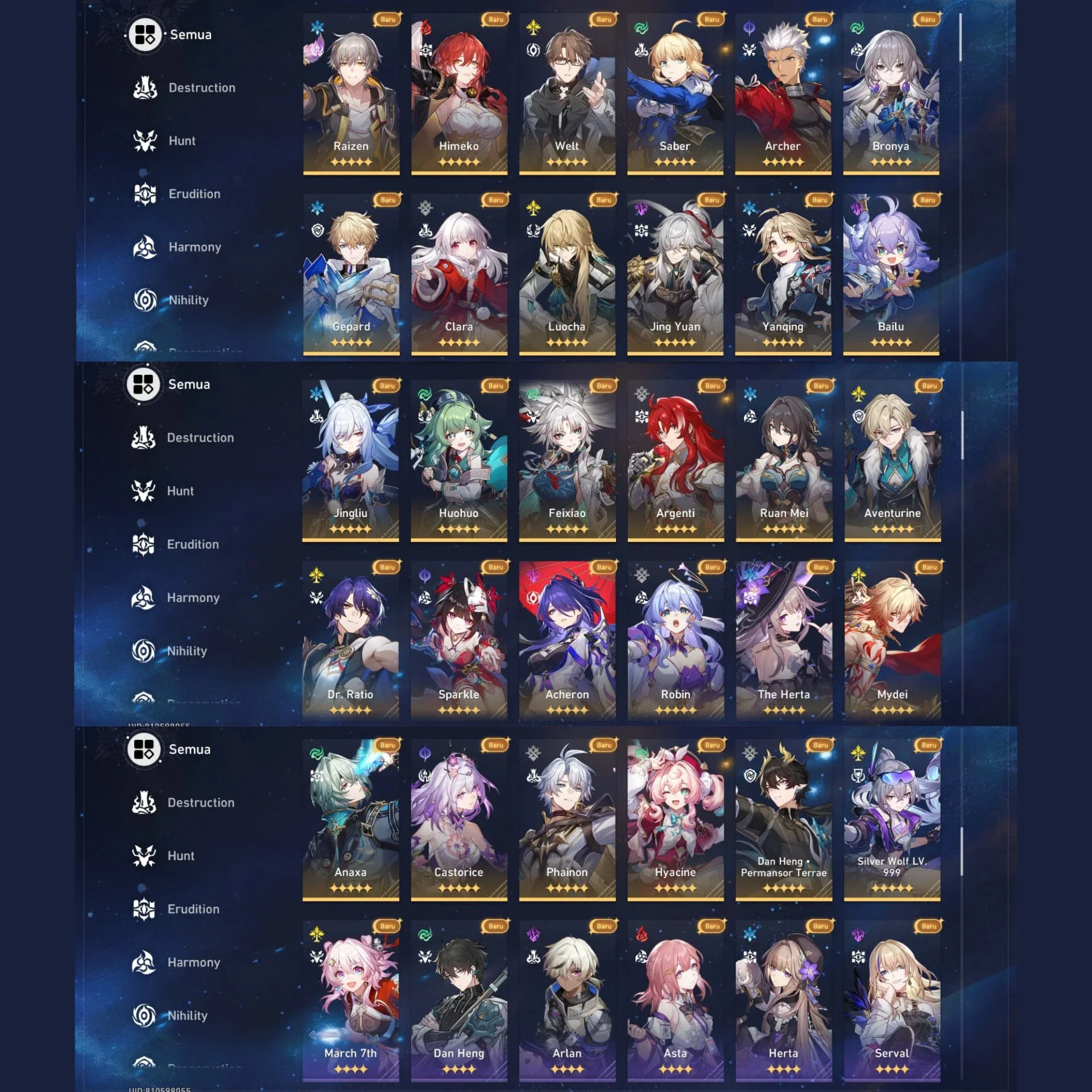 HSR FULL LIMIT SIGN EZZ ALL CONTENT