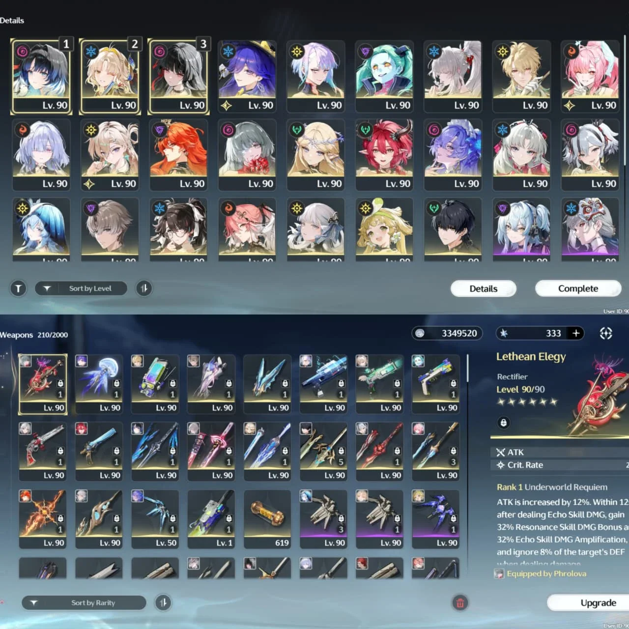 PREMIUM TEAM META, RC3 CARTETHYIA, RC2 CARLOTTA, RC2 CAMELLYA