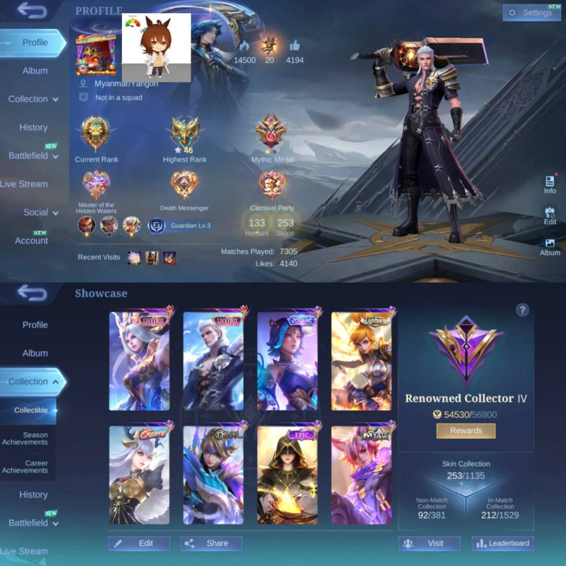 LUCKYBOX ALUCARD SELENA, ZODIAC LUNOX, LIGHTBORN FANNY