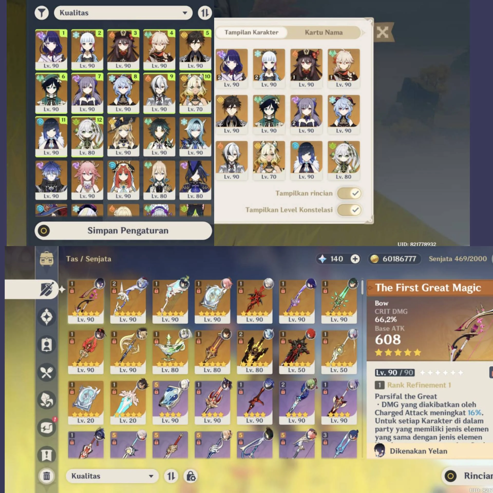 RAIDEN C2, AYAKA C2 & FULL SKIN