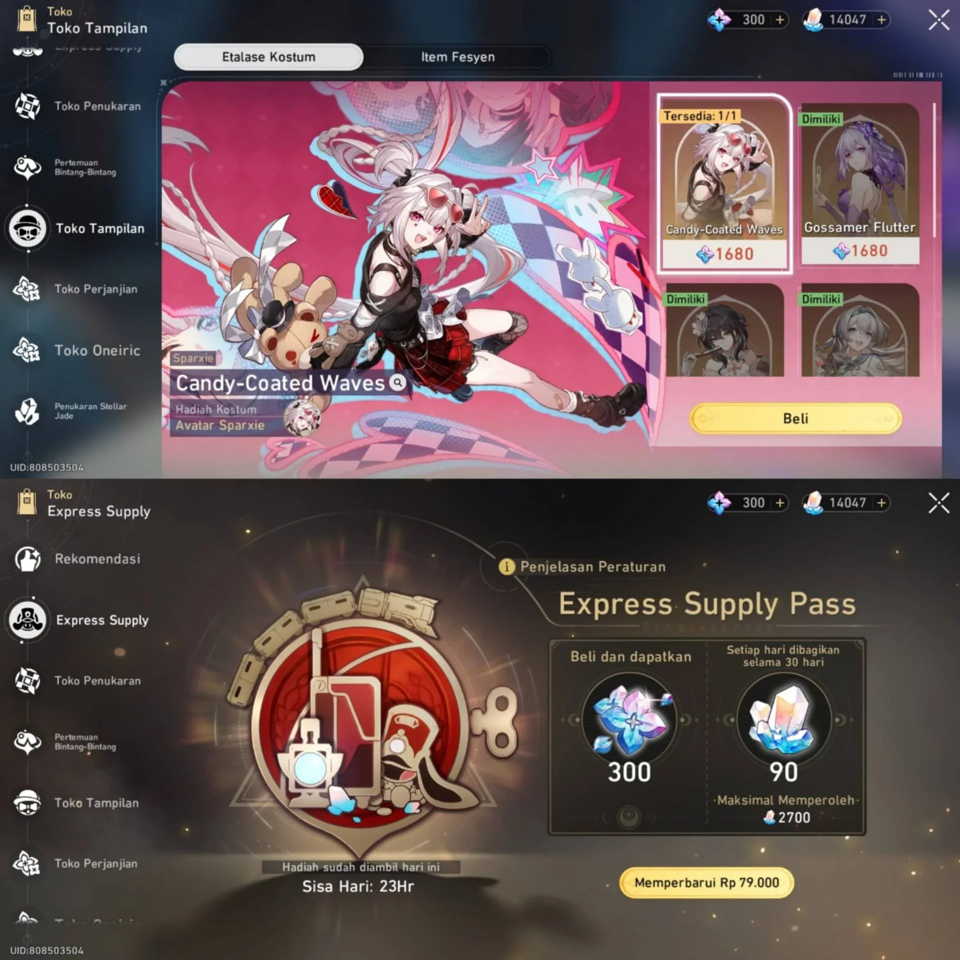 ENDGAME CASTORICE E2 + SABER E2 RATE ON