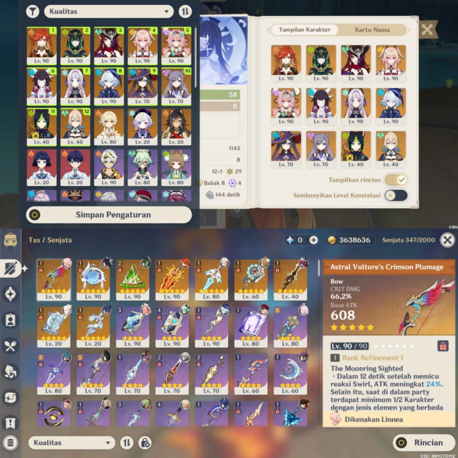 AKUN ENDGAME + BANYAK KOMPOSISI DPS TIER SSS BERSIGNATURE