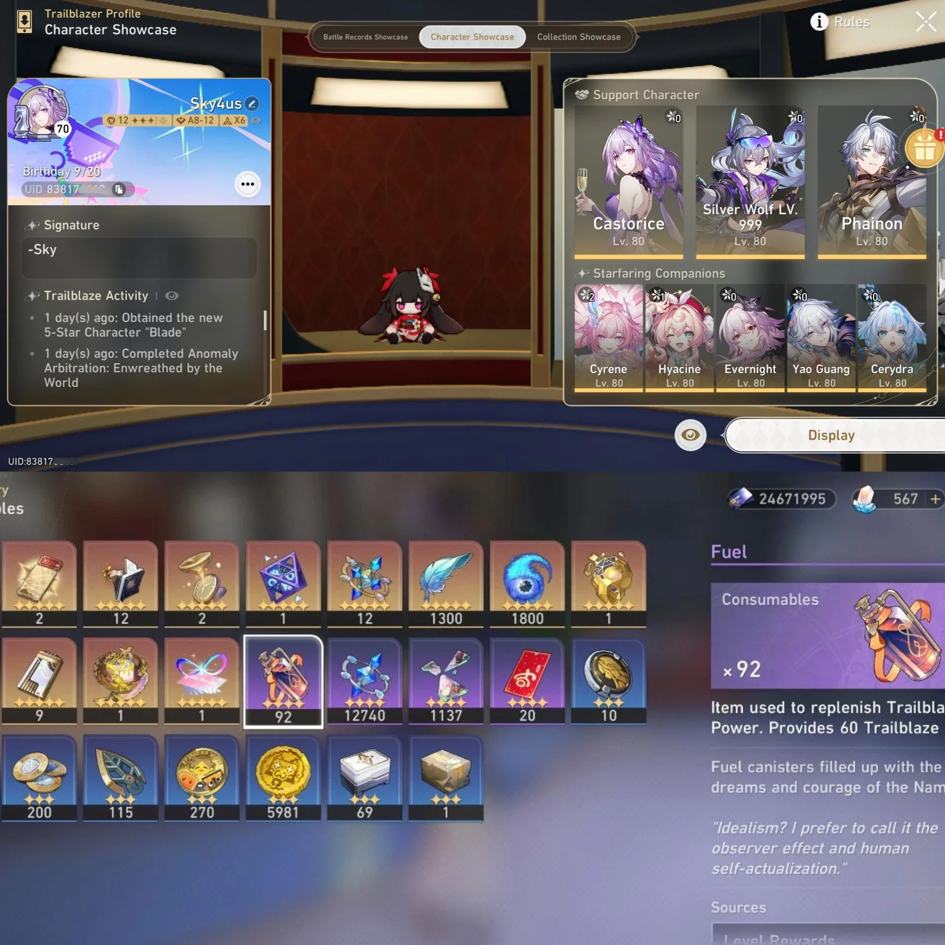 FULL REMEM ALL SIGN (CASTO OUTFIT, CYRENE E2, HYACINE E1) + FULL TEAM SW999 ALL SIGN, PHAINON SIGN+CERYDRA, RATE ON.
