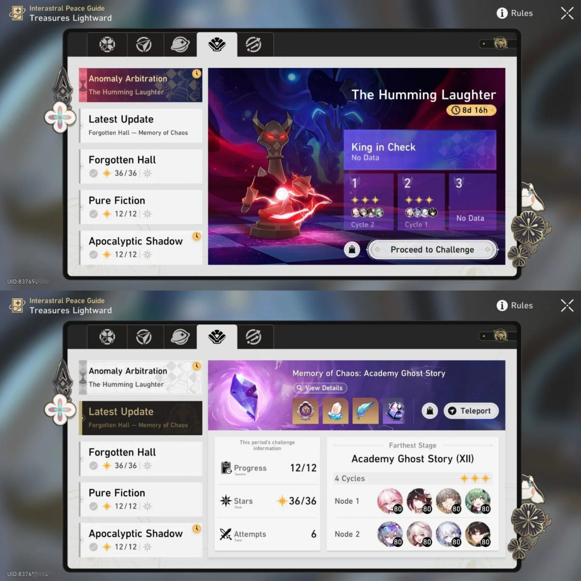 ALL ELATION E1S1 + MBLADE HOHO E1, ARCHER + SPARKLE, WELT E2 + 110 GOLD TICKET