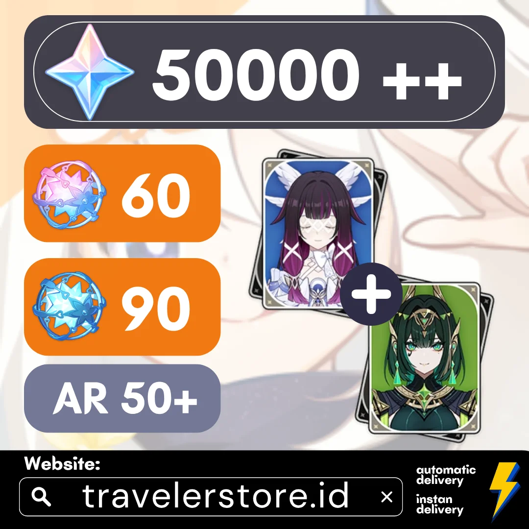 Nefer Columbina + 50000 Primogems