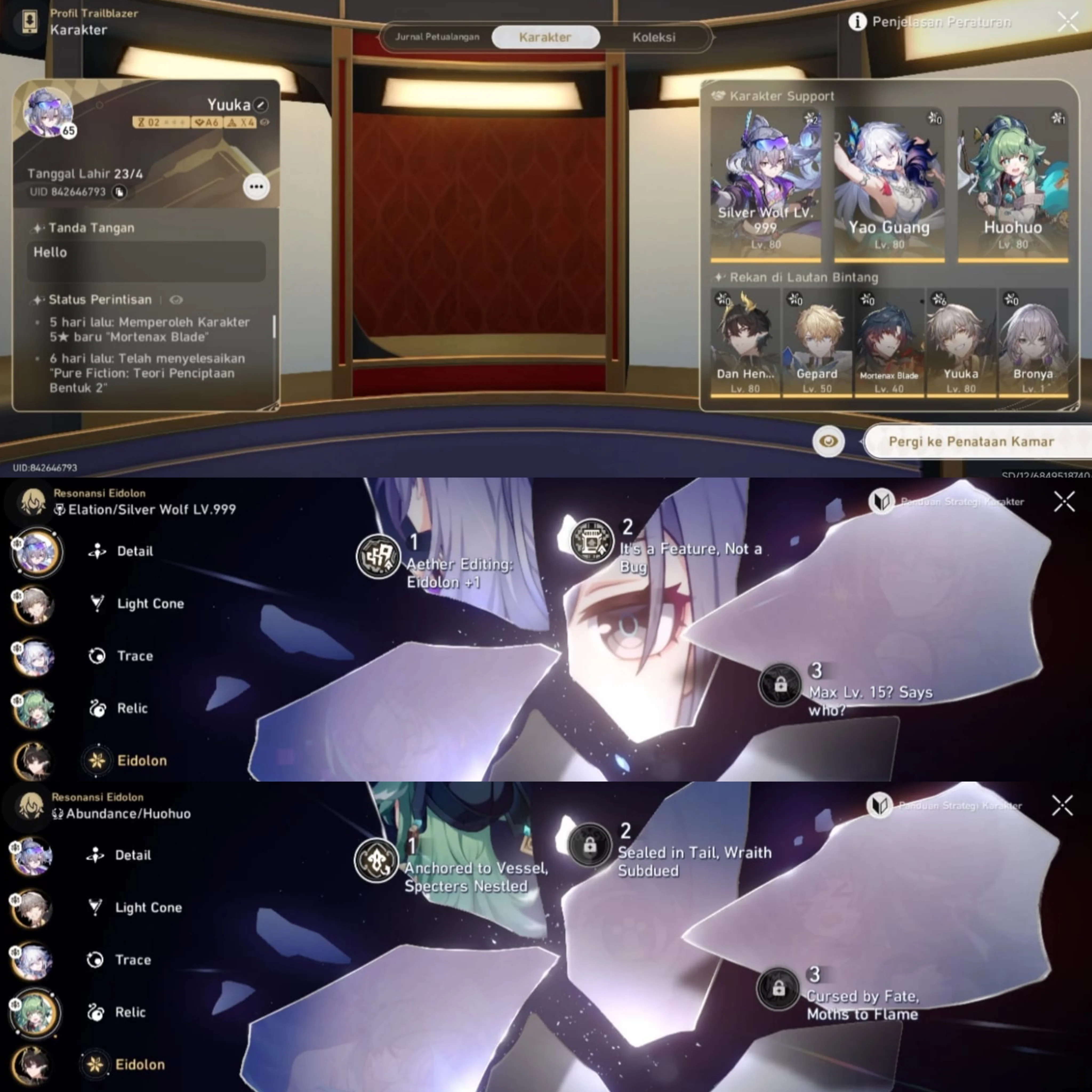 SILVER WOLF 999 PREMIUM TEAM