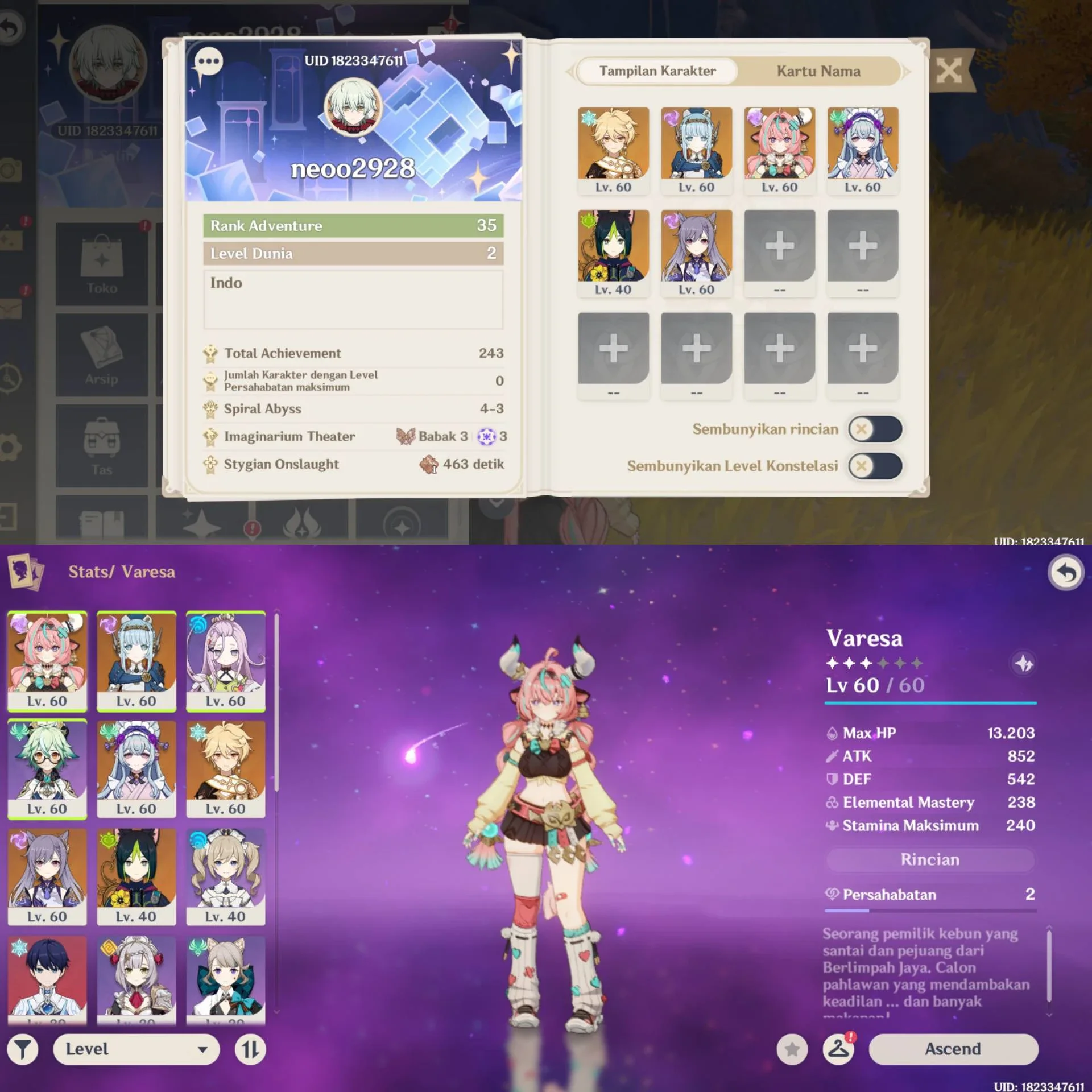 JUAL GENSHIN