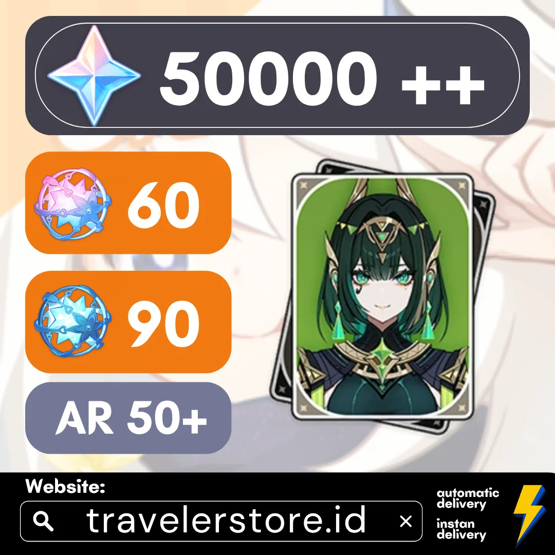 Nefer + 50000 Primogems
