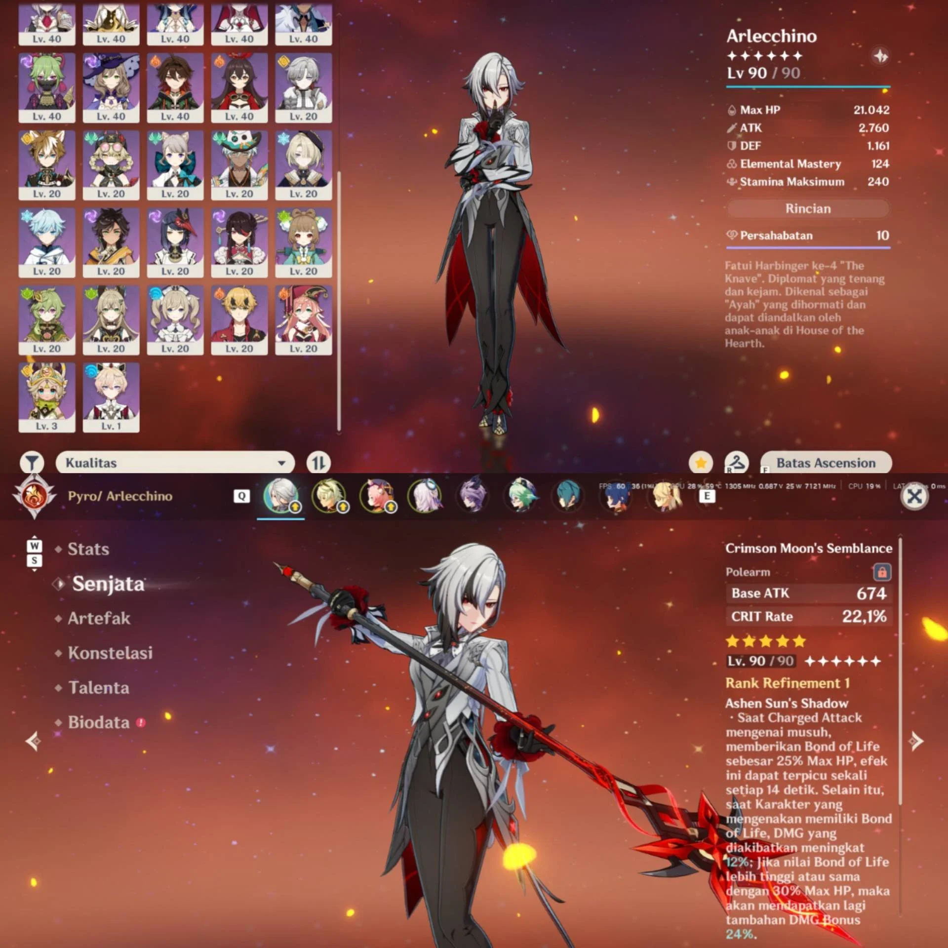 ARLECHINO WELL BUILD