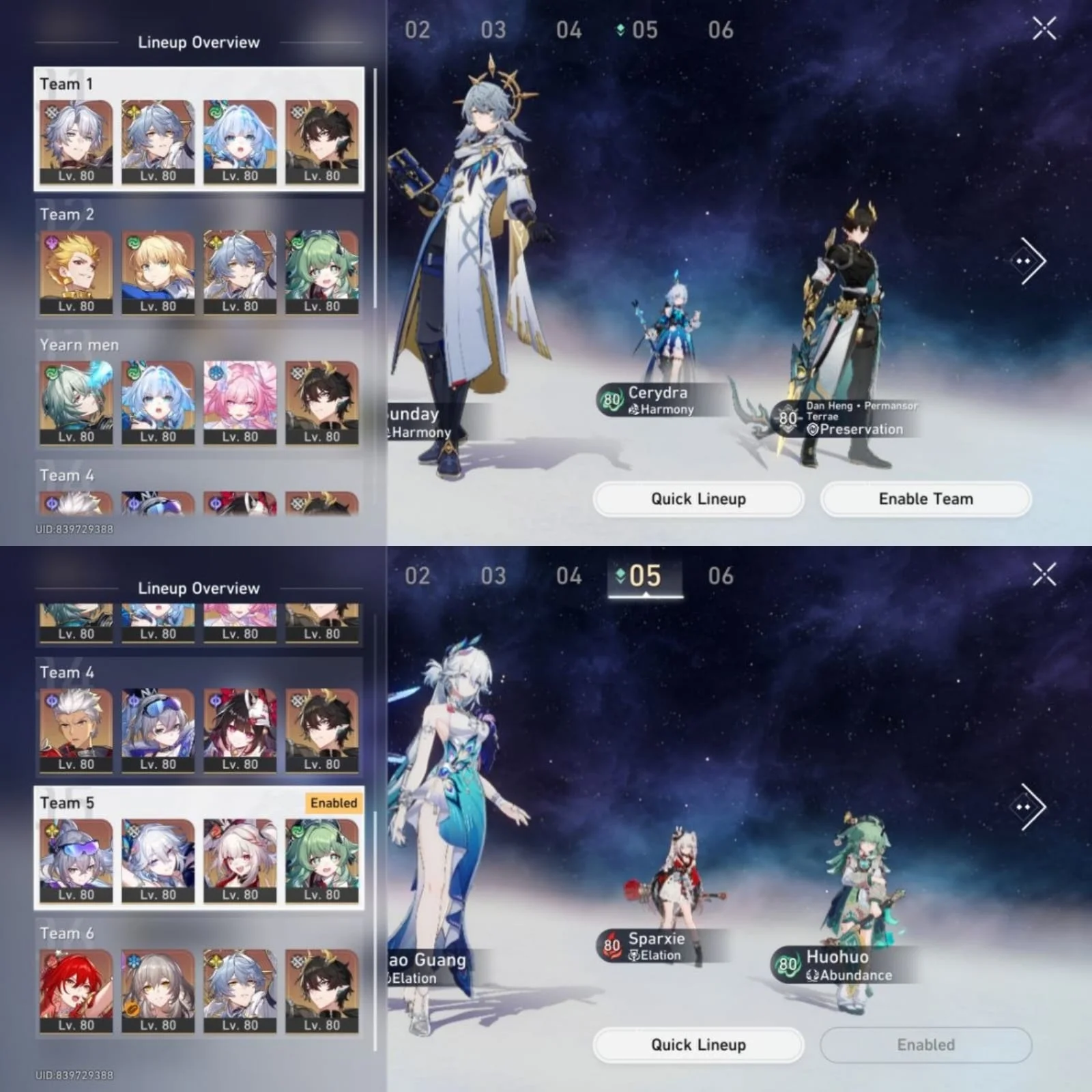 ENDGAME, 19 LIMIT 3 SIGN, 6 TEAM