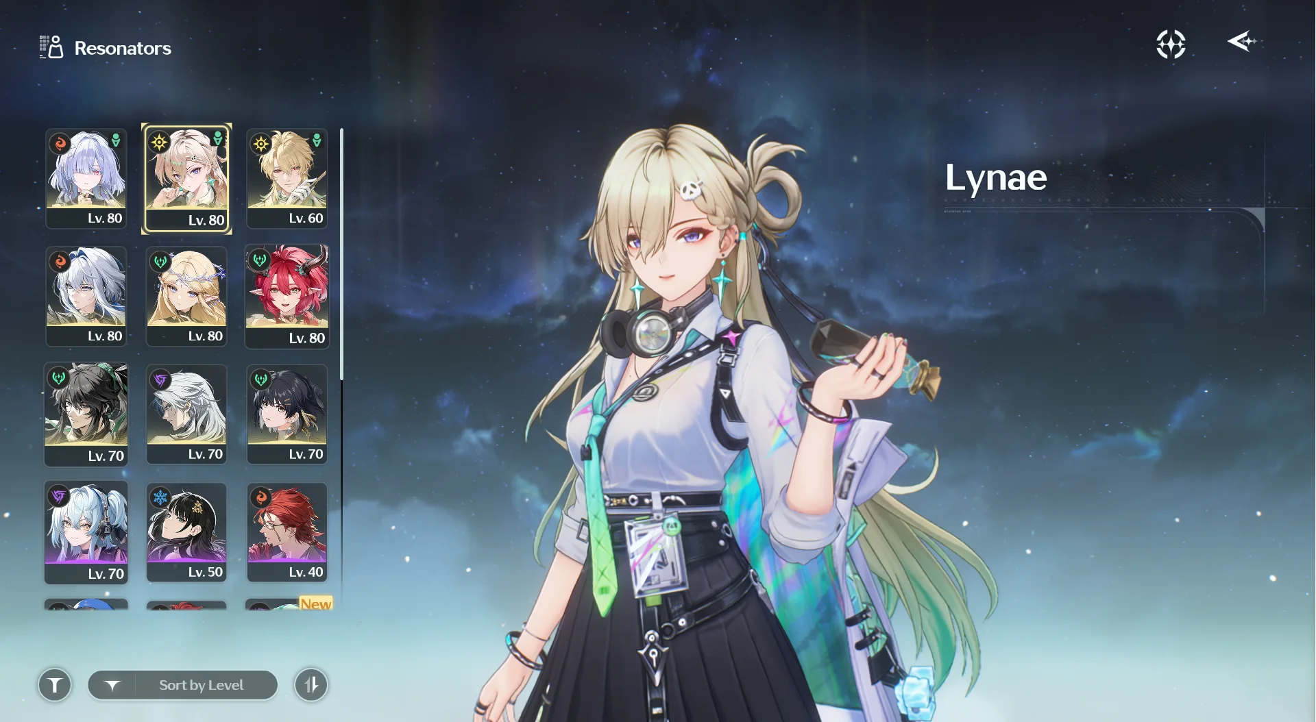 EU | UL 60 | Lynae, Mornye C1, Luuk, Galbrena, Cartethyia + Signature, Ciaccona, Qiuyuan, Rebecca, Signature Aemeath | Low Progress | WW-02