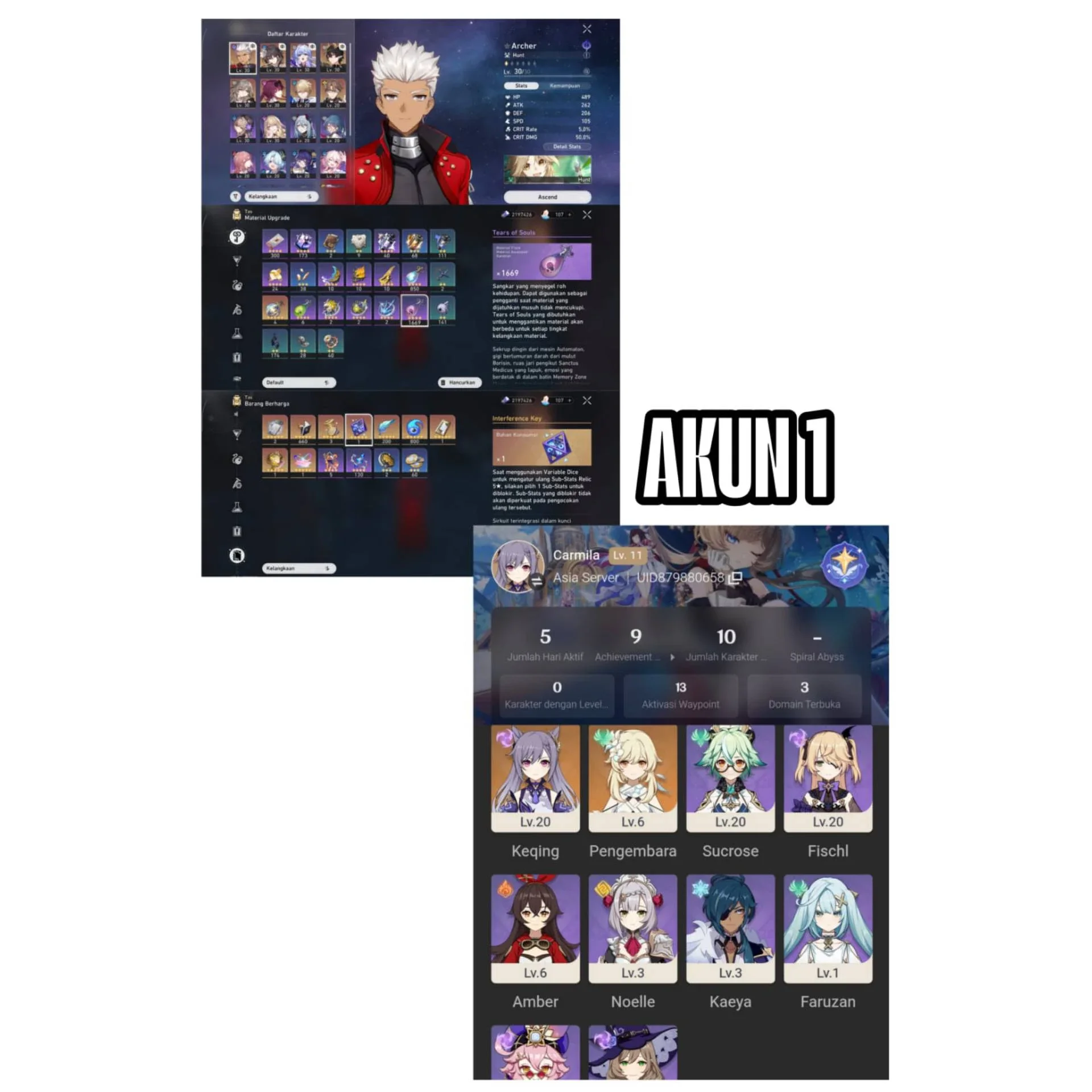 HSR RATE ON + GENSHIN