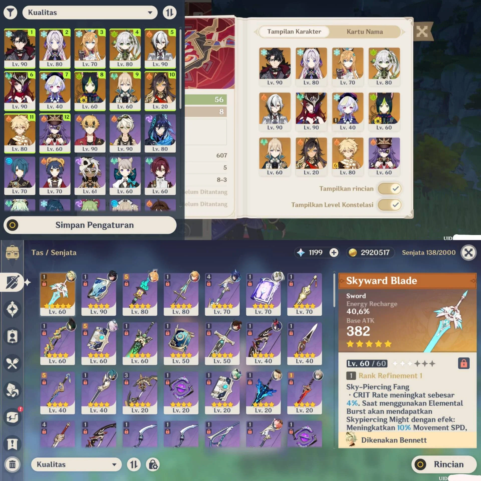 SEPAKET 3 GAME HOYOVERSE