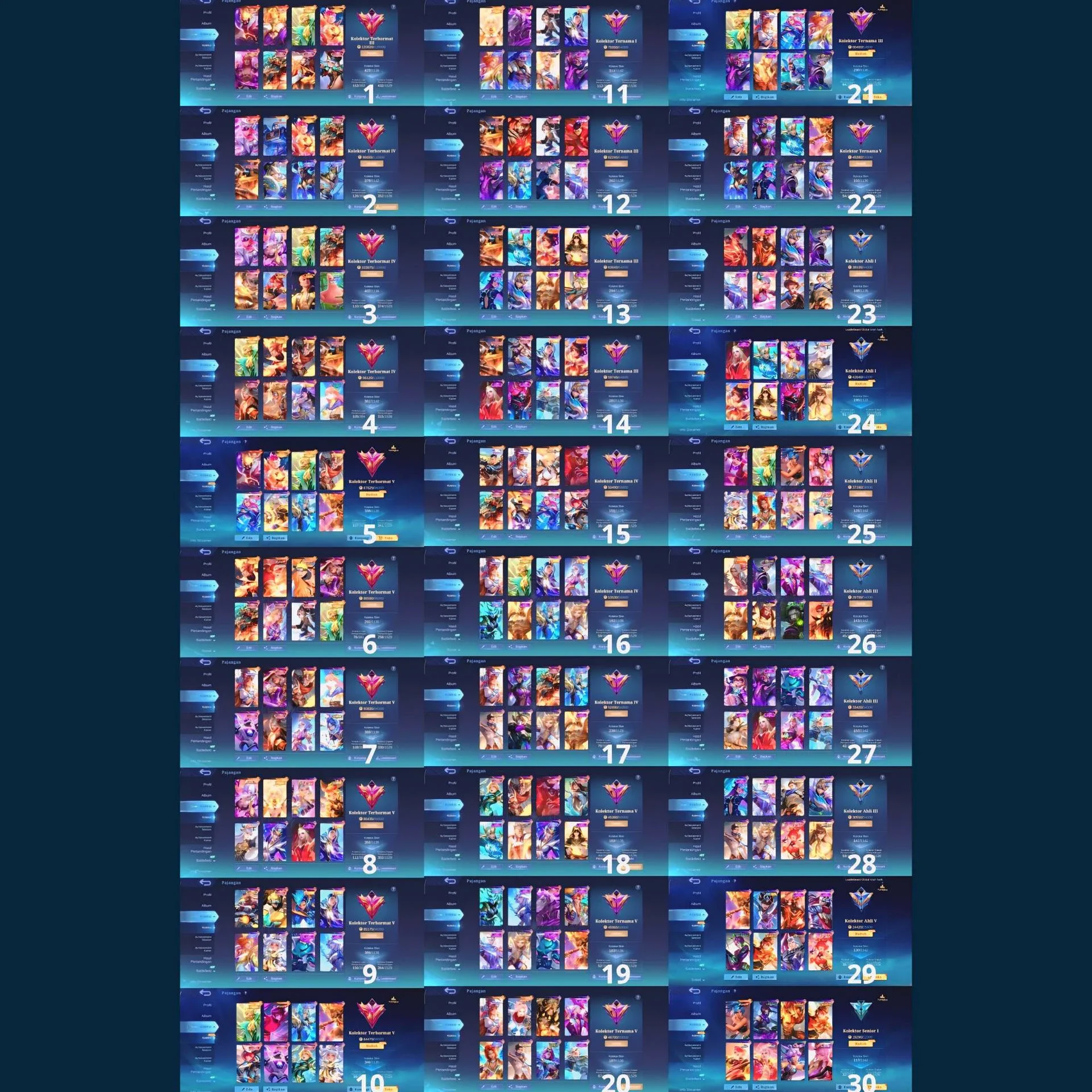 ACCOUNT MLBB ALL SAFE