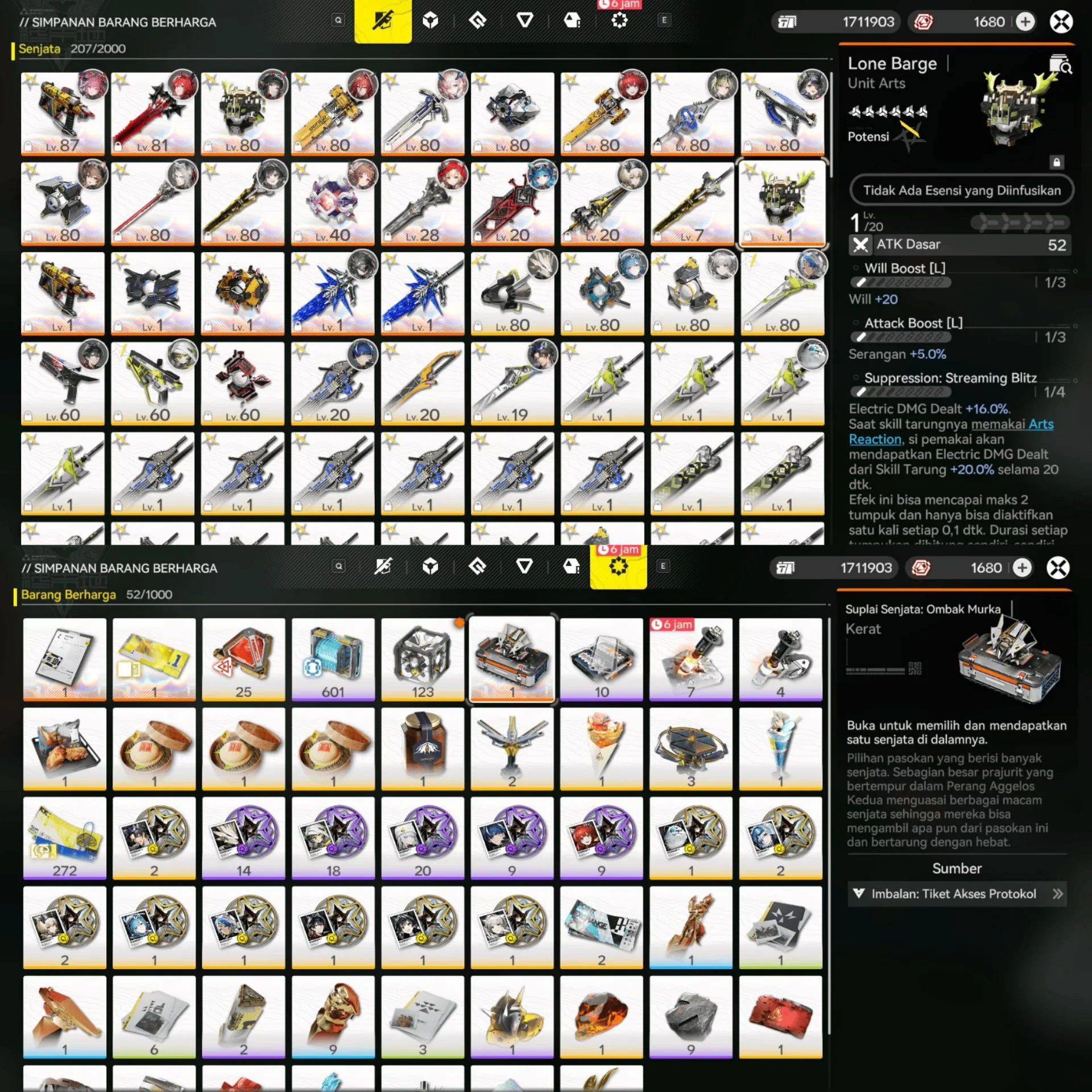 SEMUA KARAKTER B6 LENGKAP (NEW BANNER MIFU)