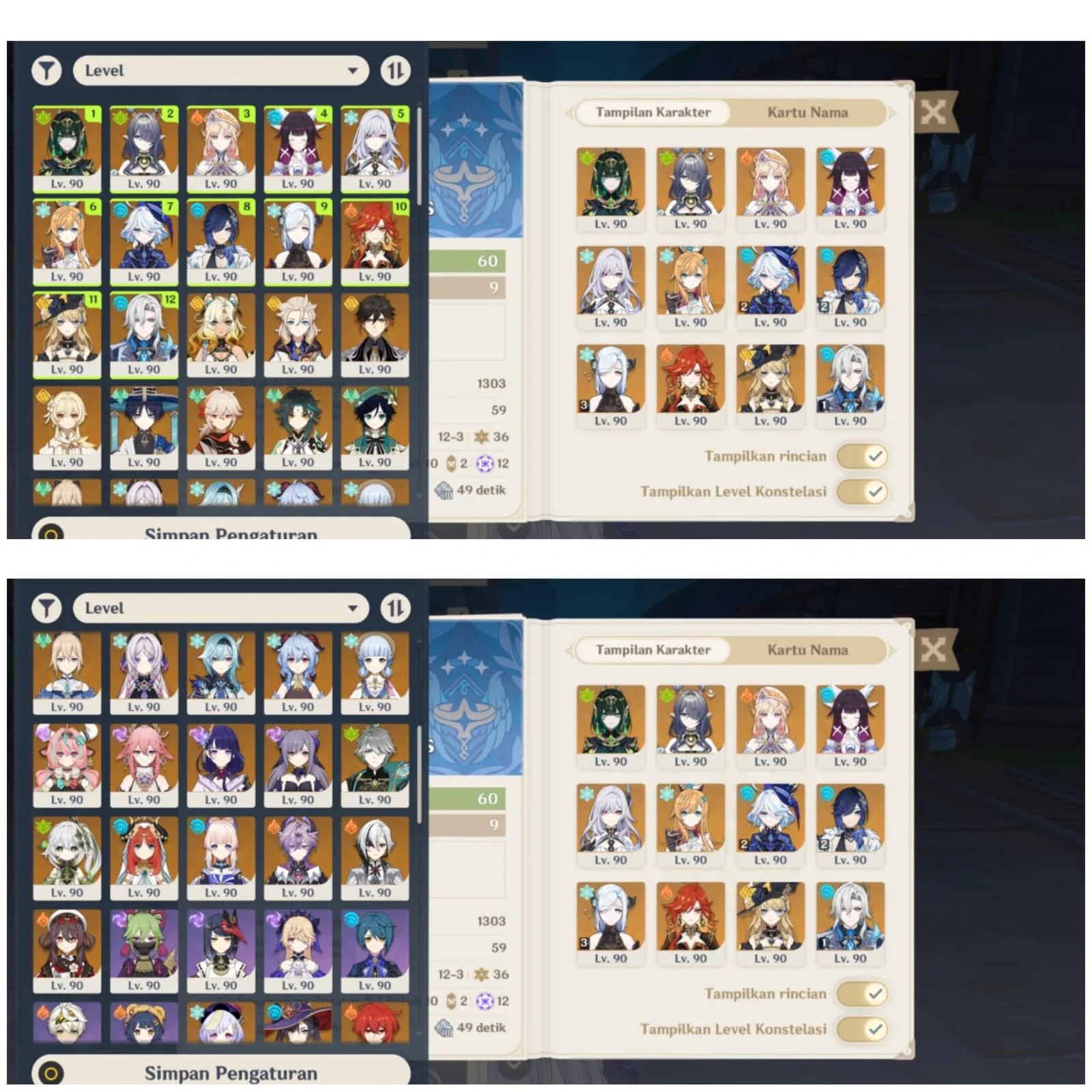 51 LIMIT INC KONSTELASI + 18 SIGNATURE + RESOURCE MELIMPAH
