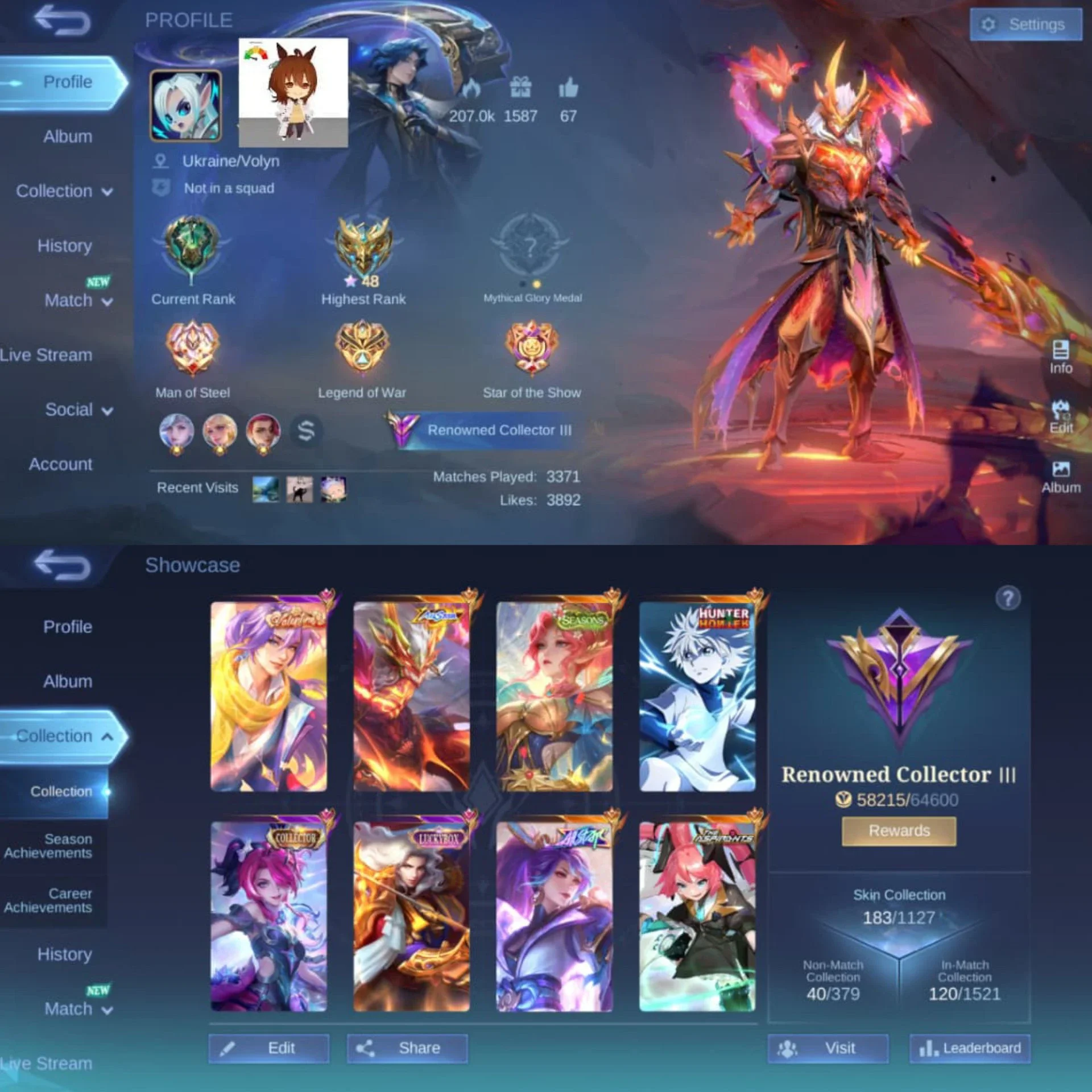 ACCOUNT MLBB